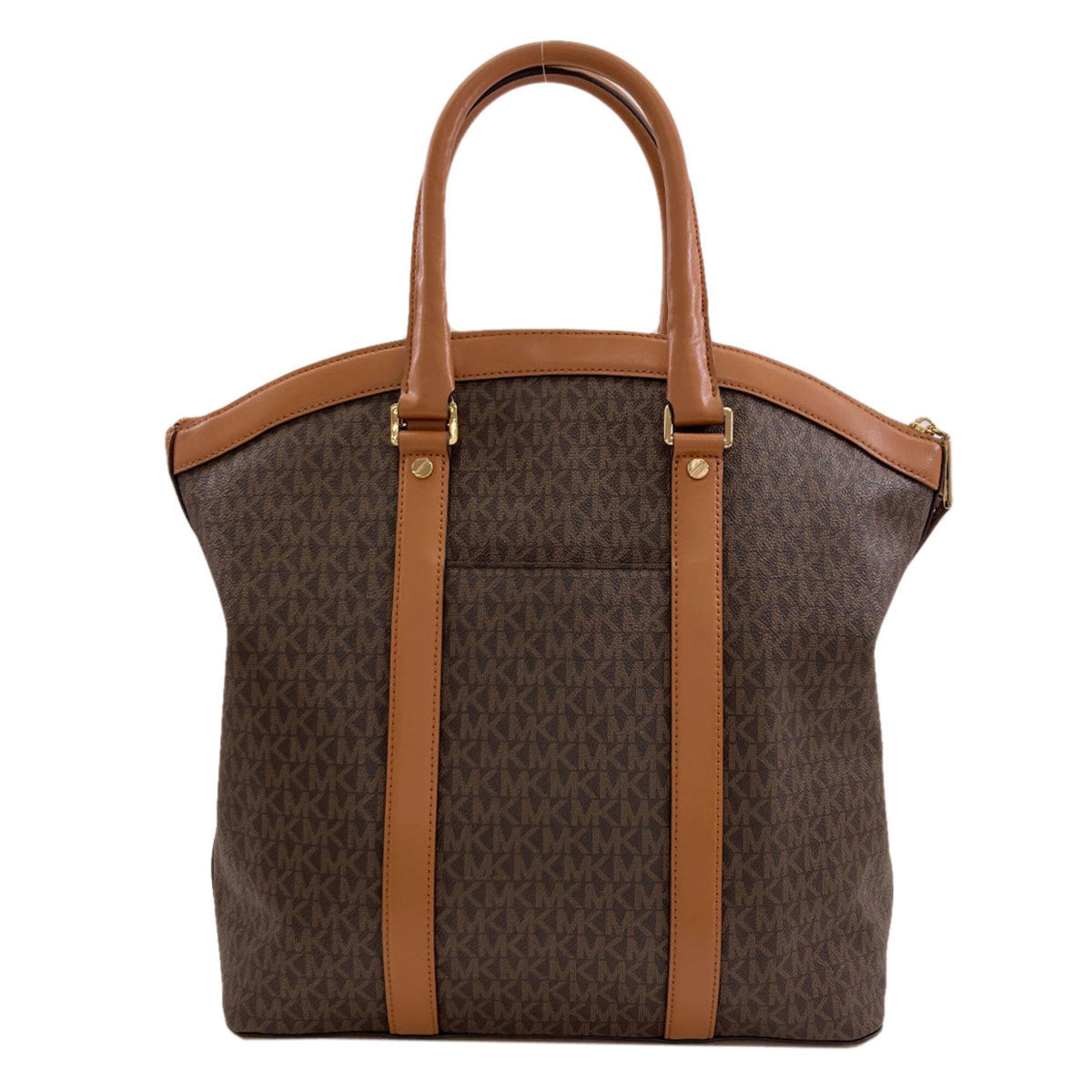Michael Kors Brown Pvc Tote Bag (Pre-Owned)