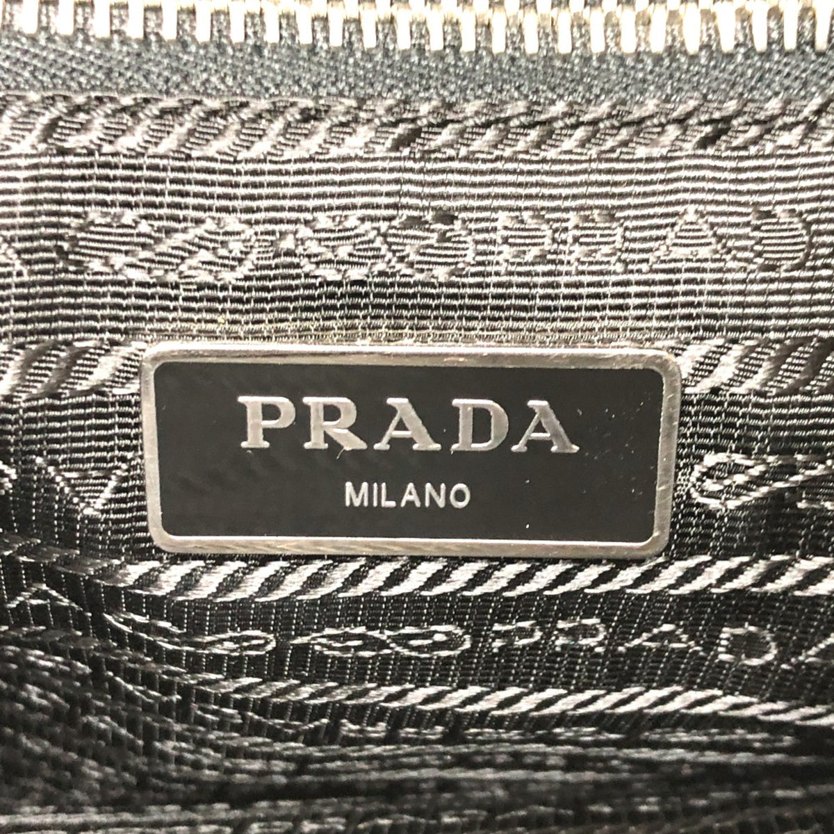 Prada Black Cloth Shoulder Bag (Pre-Owned)