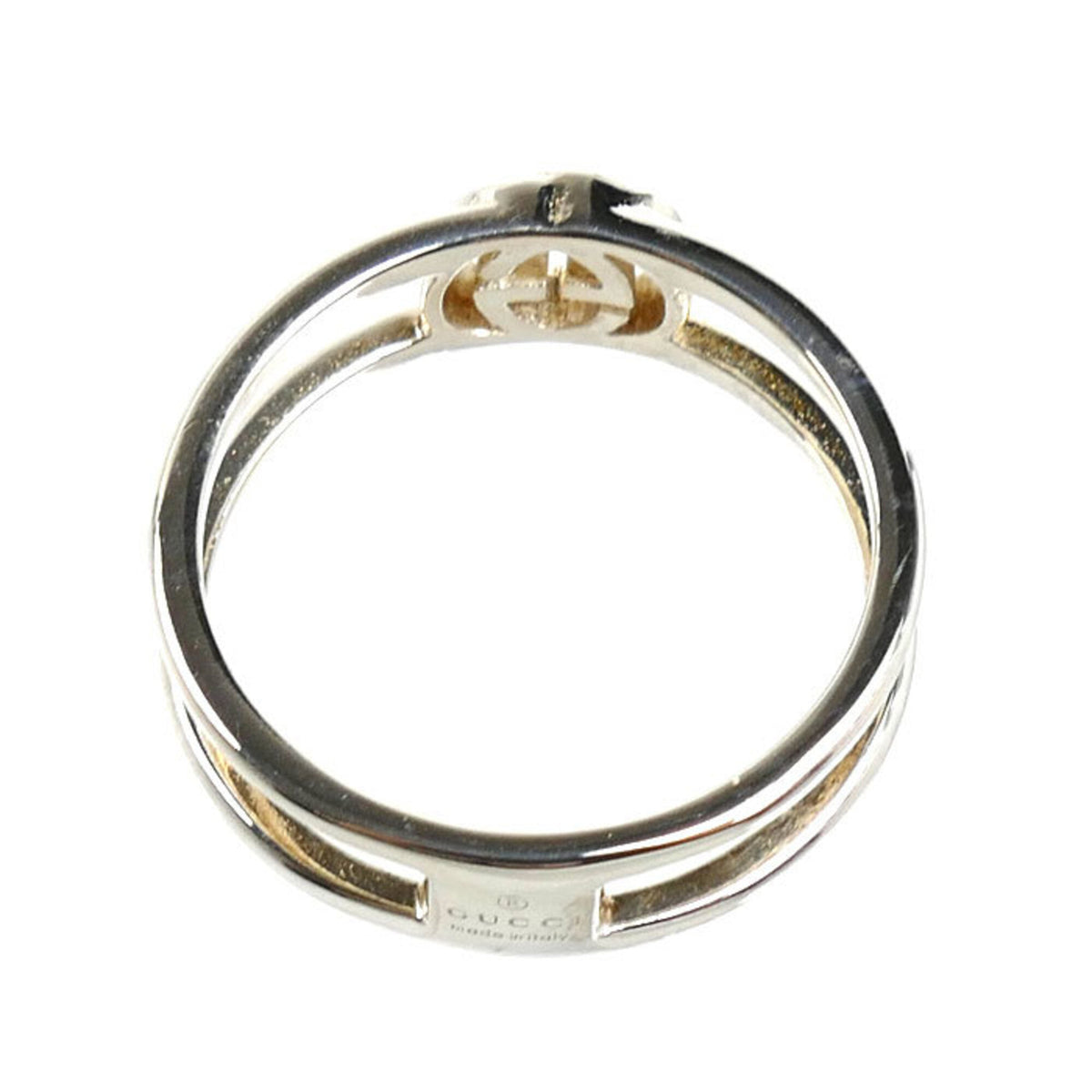 Gucci Silver 925 Band Ring (Pre-Owned)