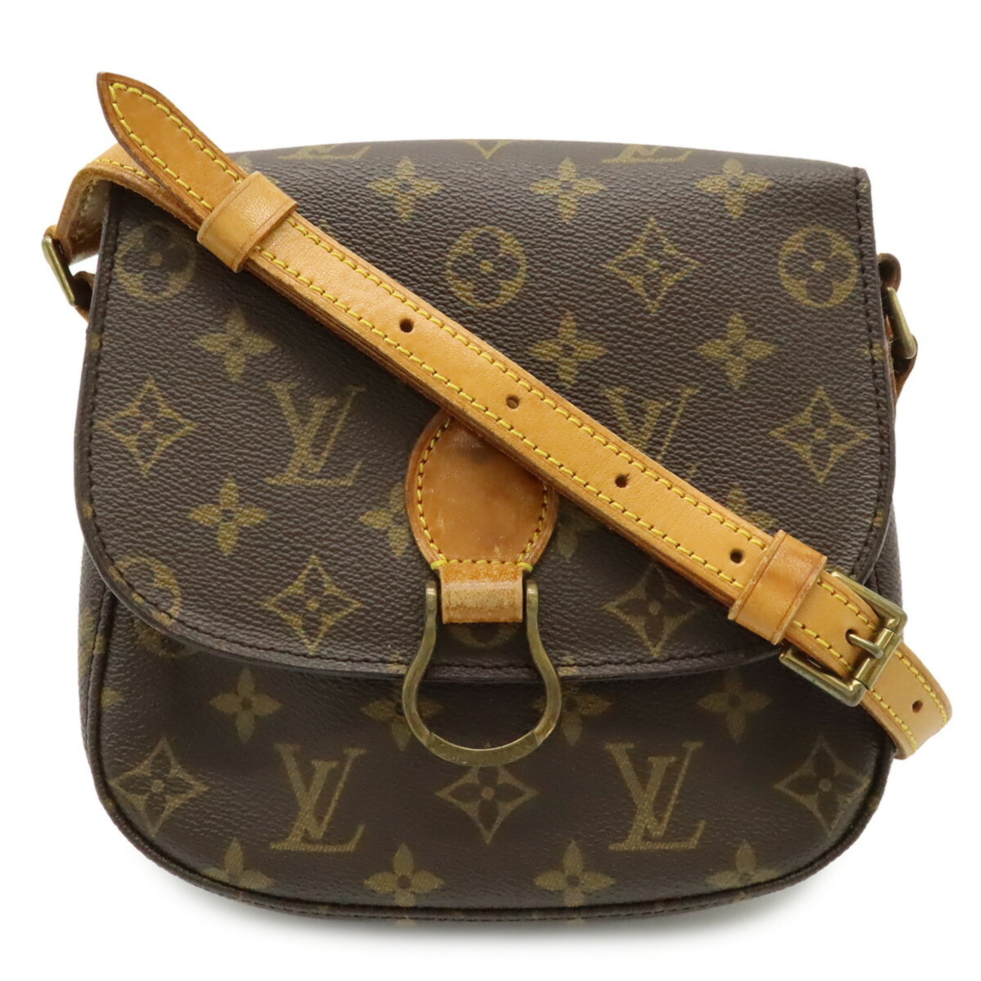 Louis Vuitton Brown Monogram Canvas Pochette Shoulder Bag (Pre-Owned)