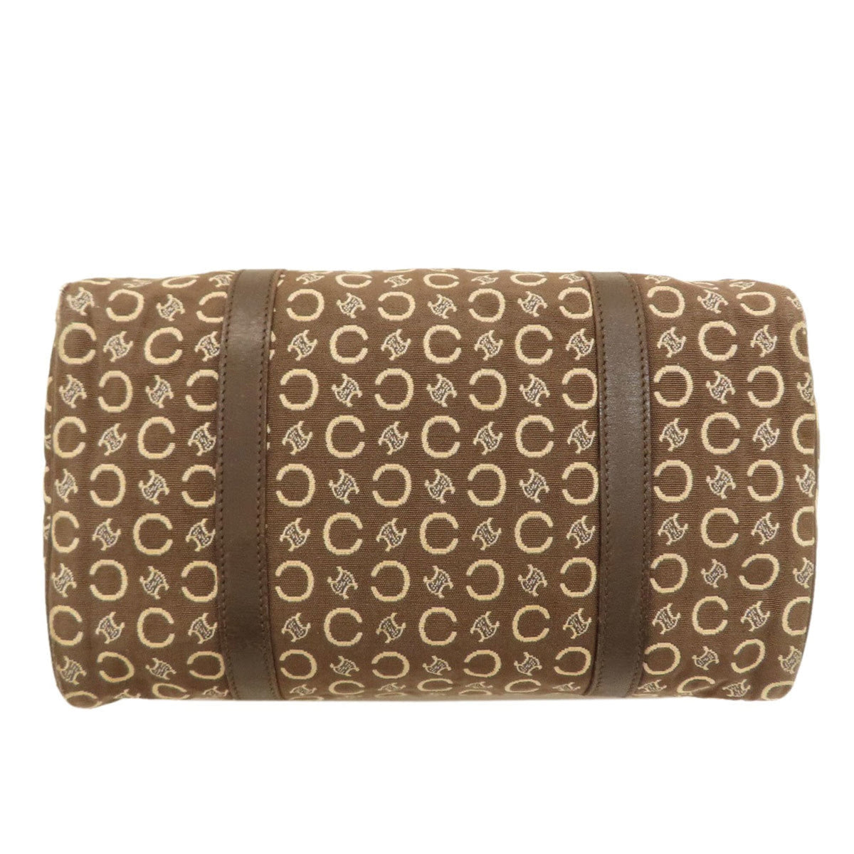 Celine Brown Canvas Handbag (Pre-Owned)