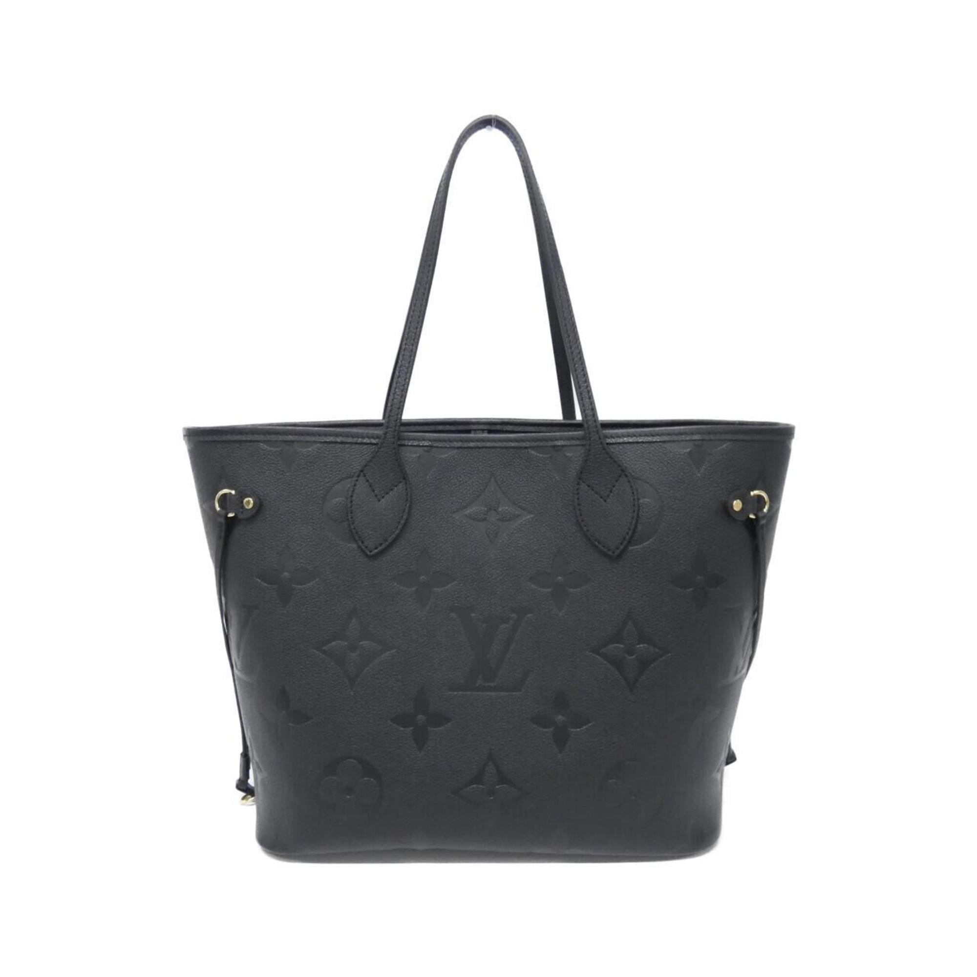 Louis Vuitton Black Leather Handbag Pouch (Pre-Owned)