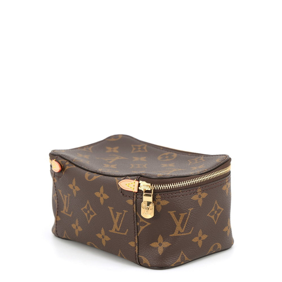 Louis Vuitton Brown Monogram Handbag Pouch (Pre-Owned)