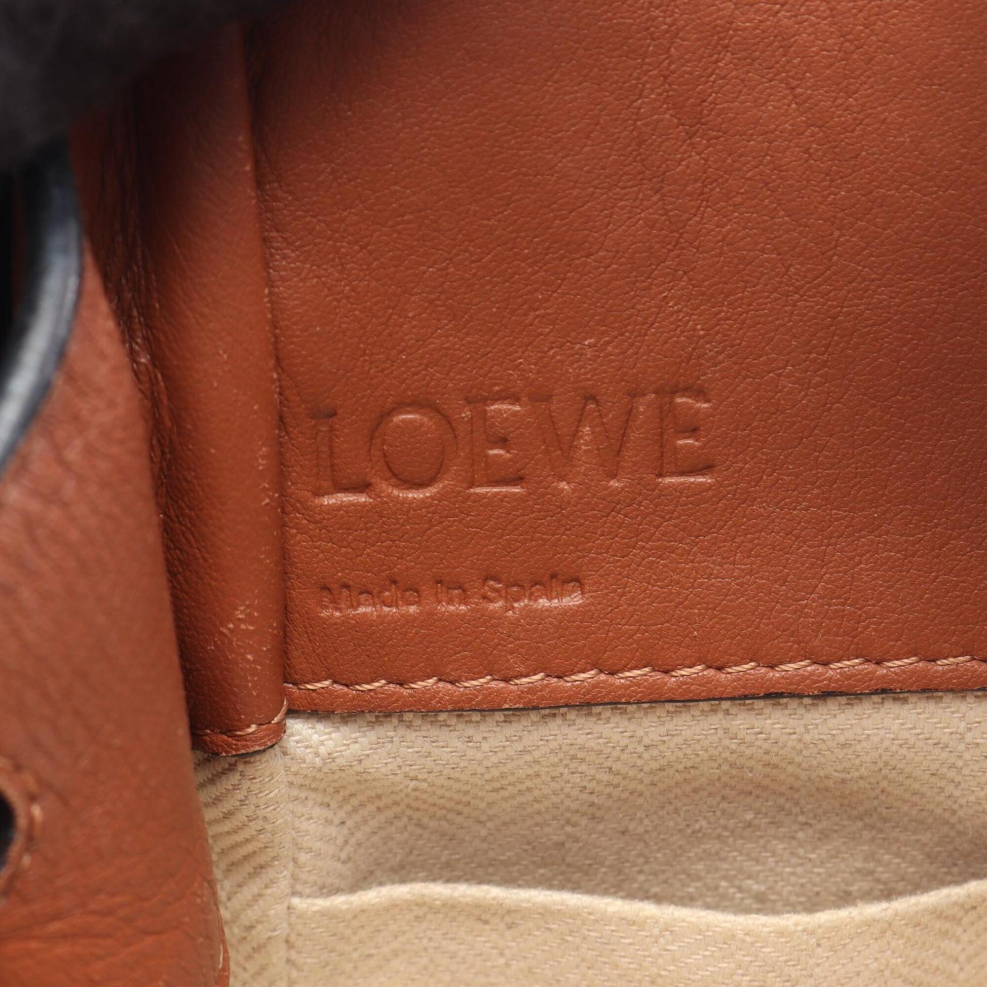 Loewe Brown Leather Handbag (Pre-Owned)