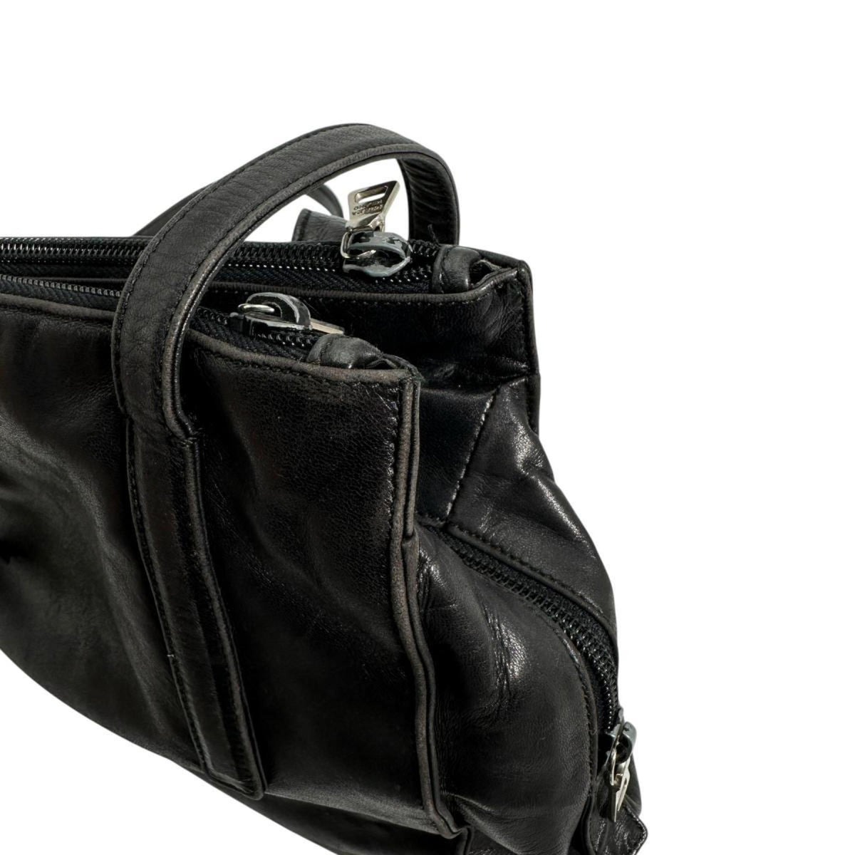 Prada Black Leather Tote Bag (Pre-Owned)