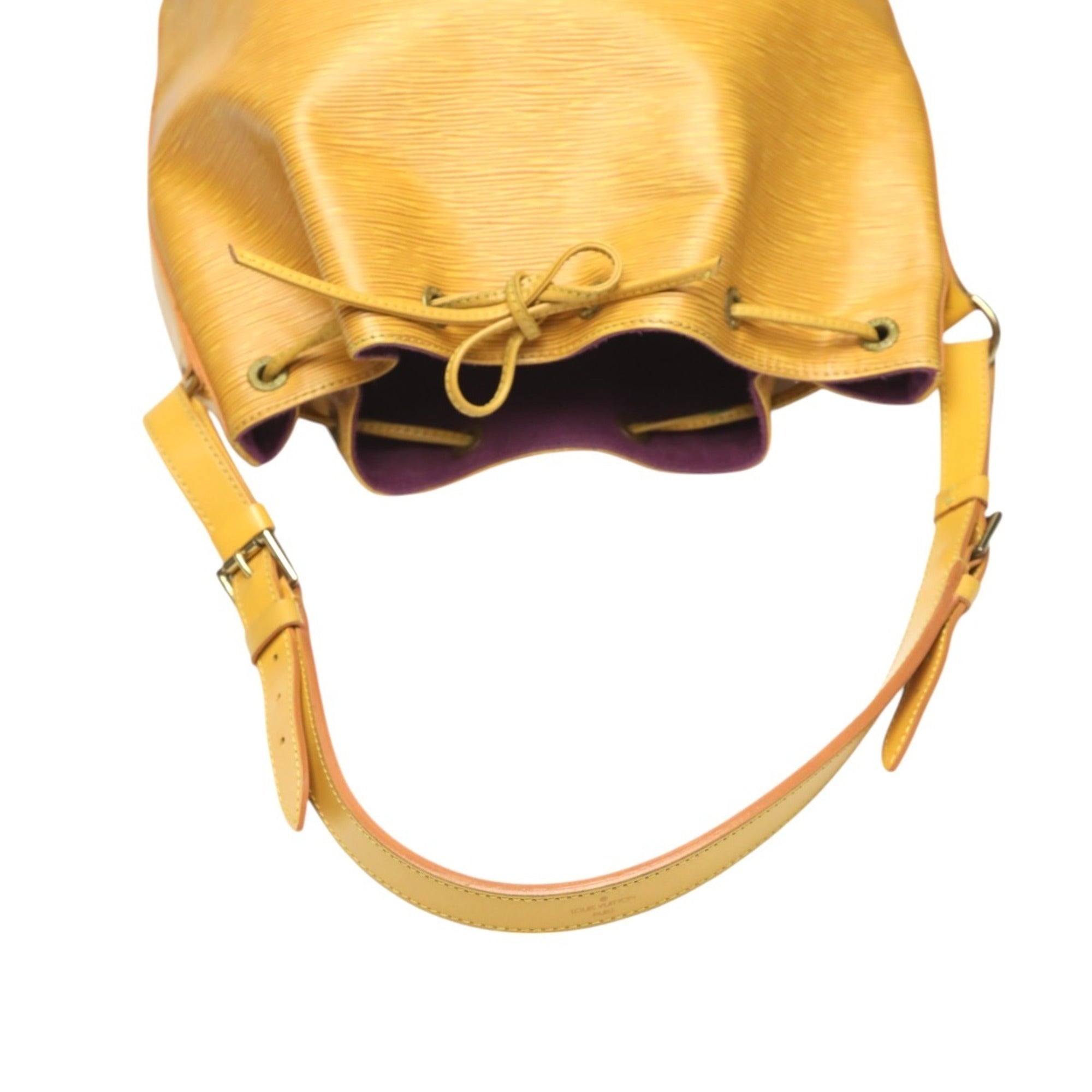 Louis Vuitton Yellow Epi Leather Shoulder Bag (Pre-Owned)