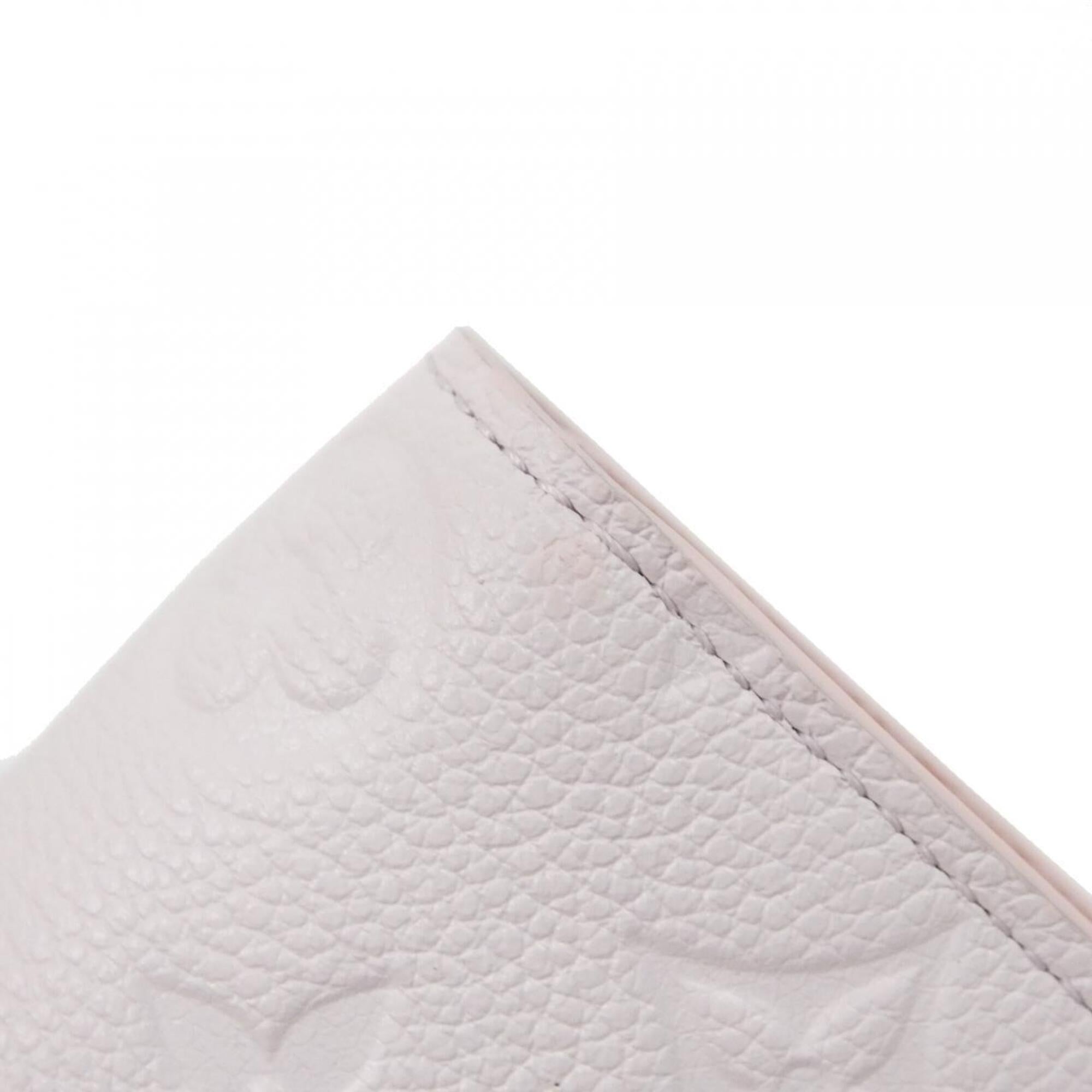 Louis Vuitton Pink Leather Long Wallet (Bi-Fold) (Pre-Owned)