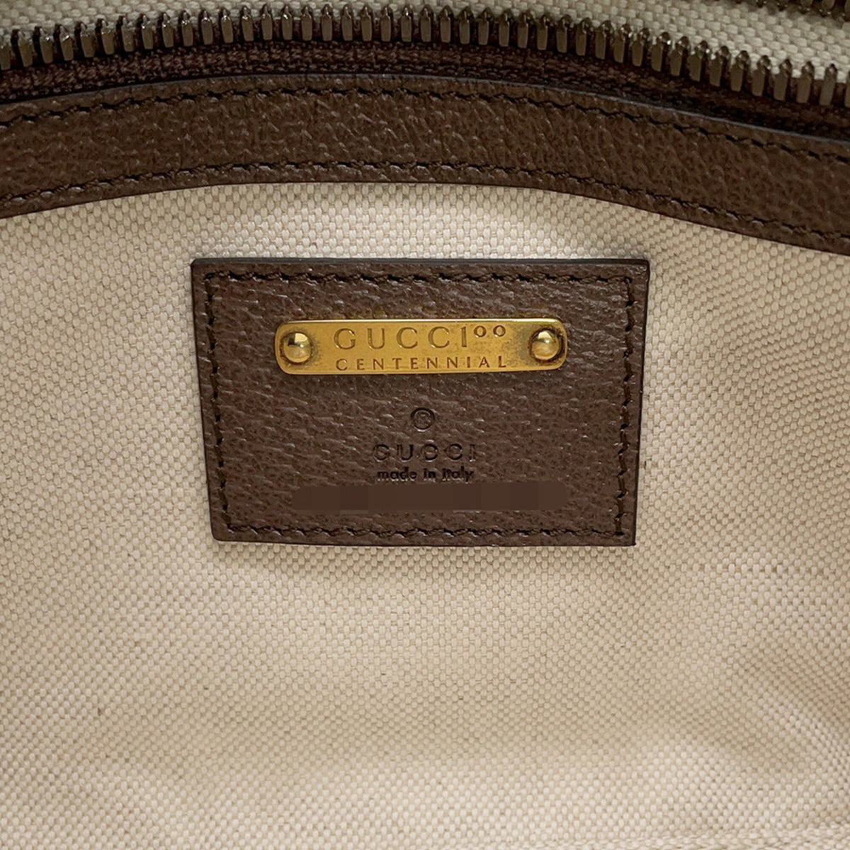 Gucci Brown Multi-Color Leather Fanny Pack Sling Bag (Pre-Owned)