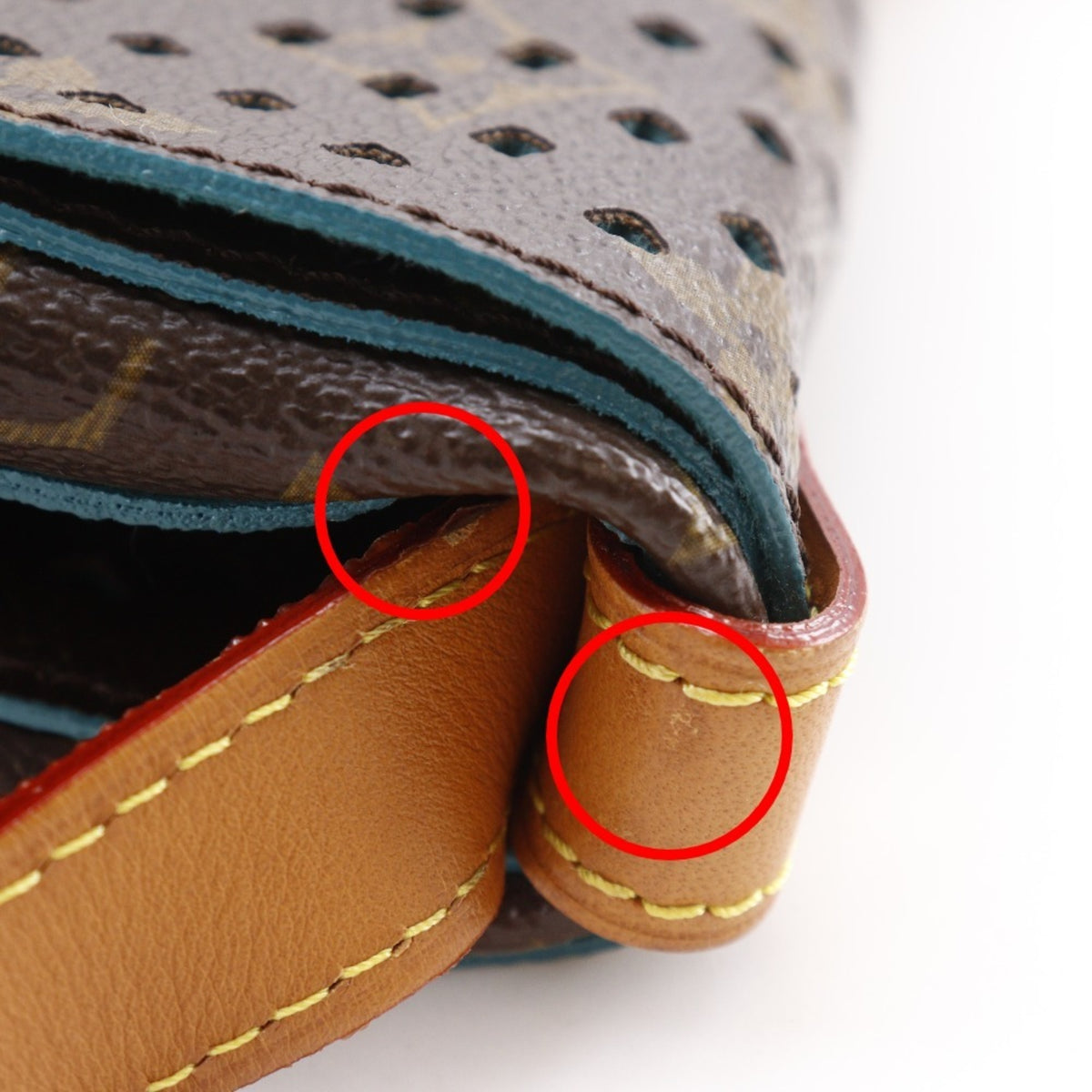 Louis Vuitton Monogram Perfo Brown Monogram Perforated Shoulder Bag (Pre-Owned)