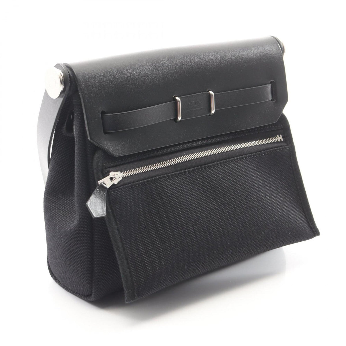 Hermes Black Handbag Shoulder Bag (Pre-Owned)