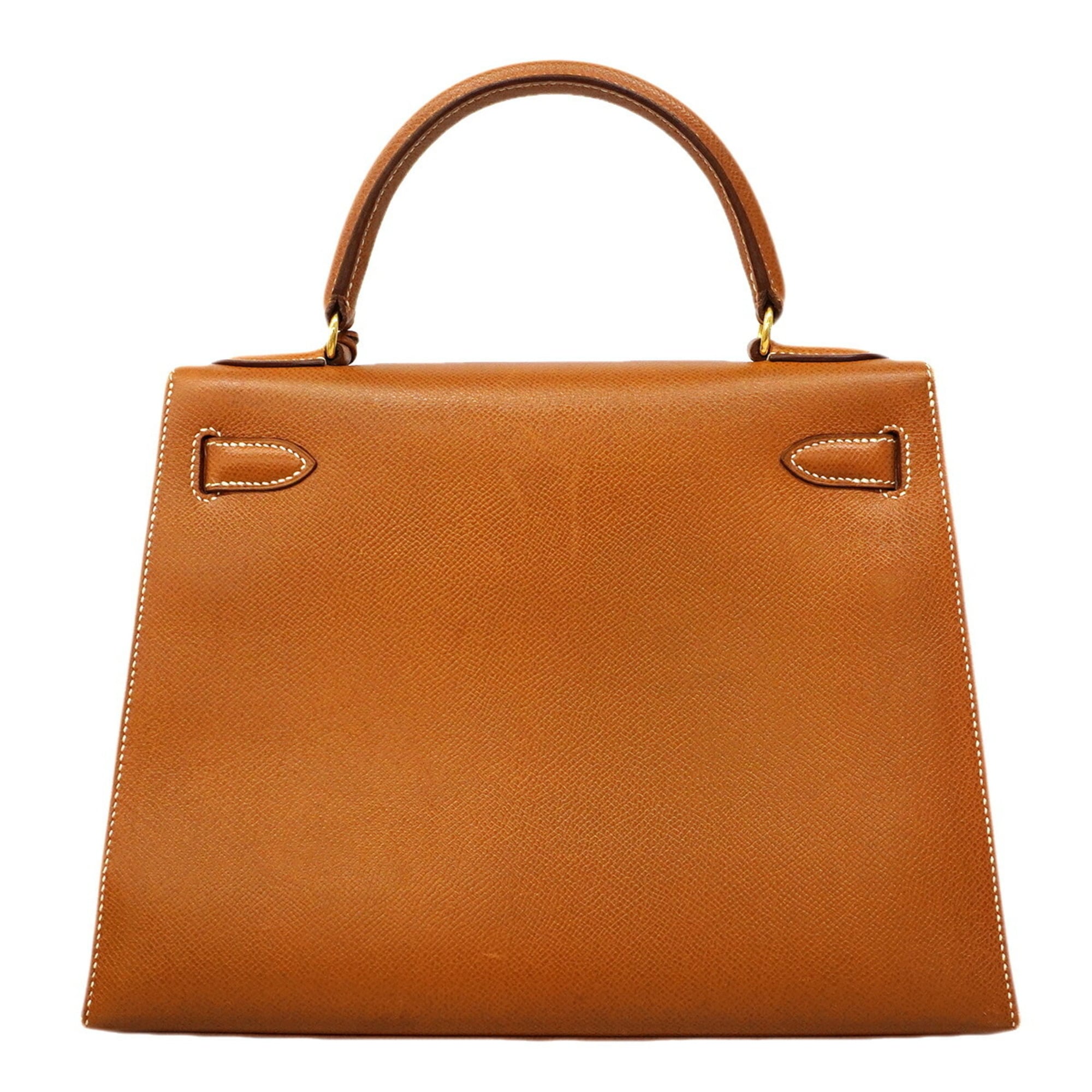 Hermes Gold Courchevel Leather Handbag (Pre-Owned)