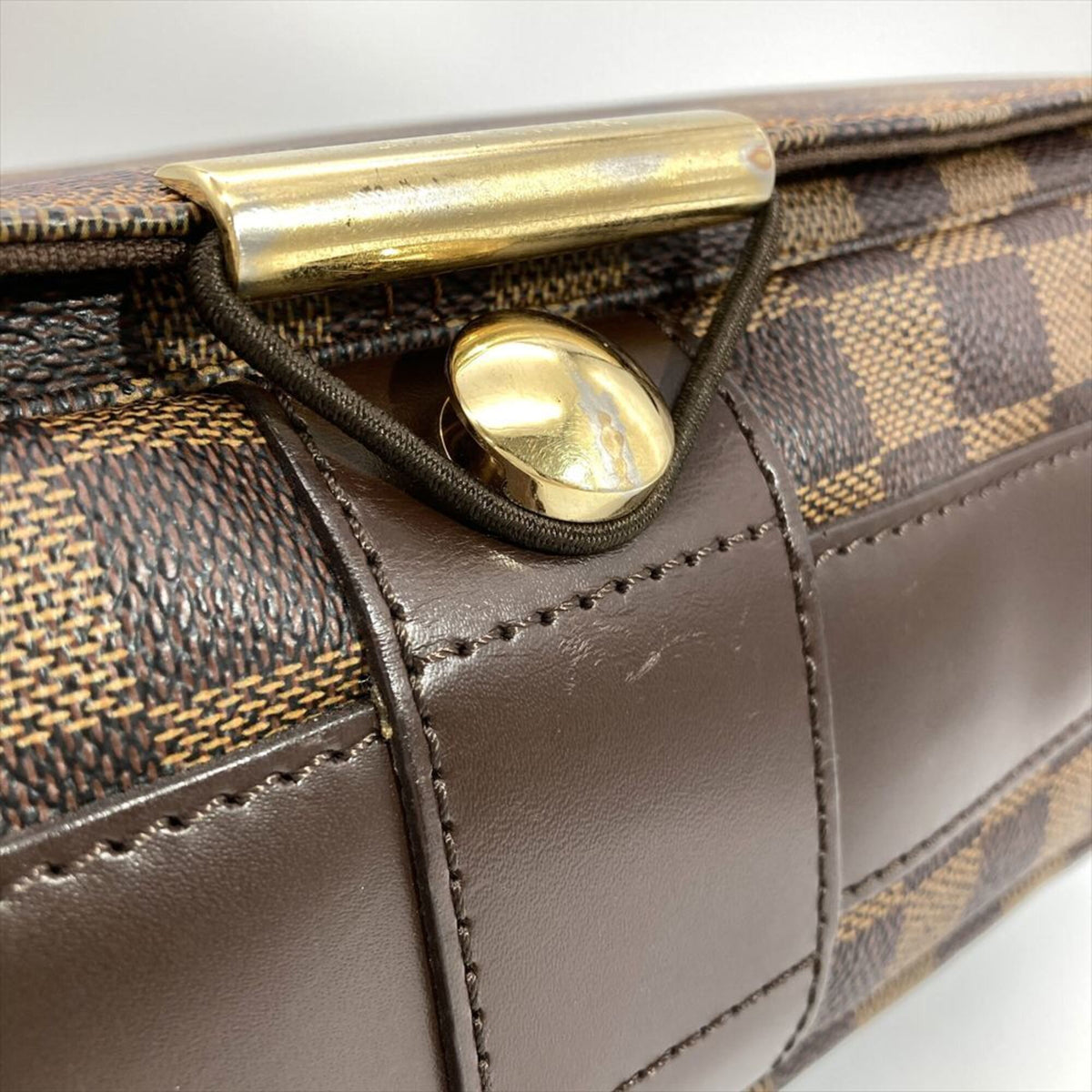 Louis Vuitton Brown Damier Canvas Shoulder Bag (Pre-Owned)