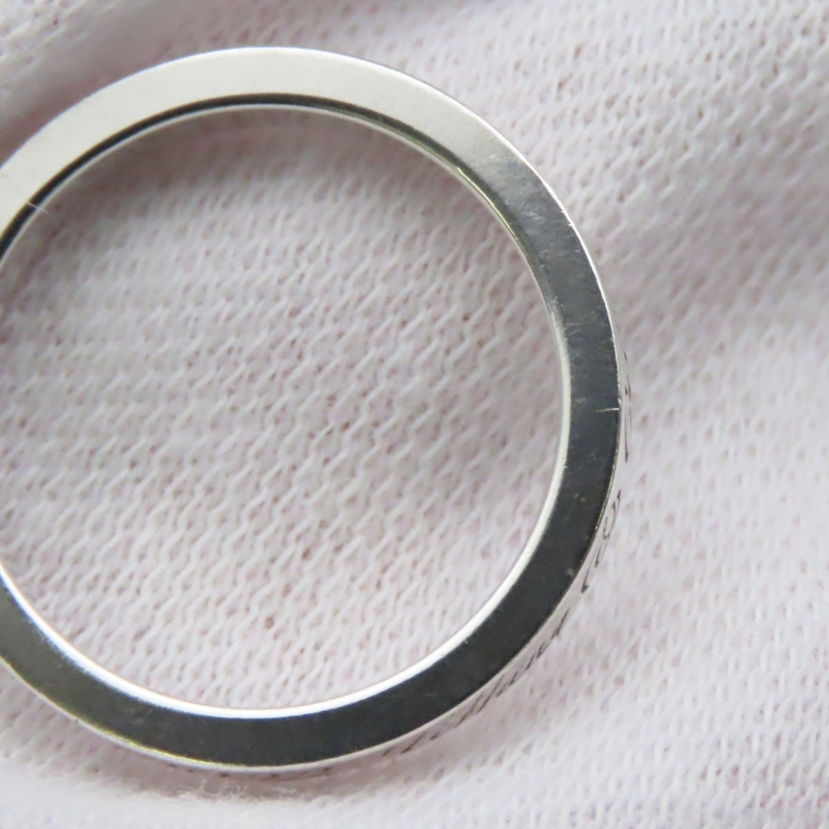 Tiffany Silver Silver 925 Band Ring (Pre-Owned)