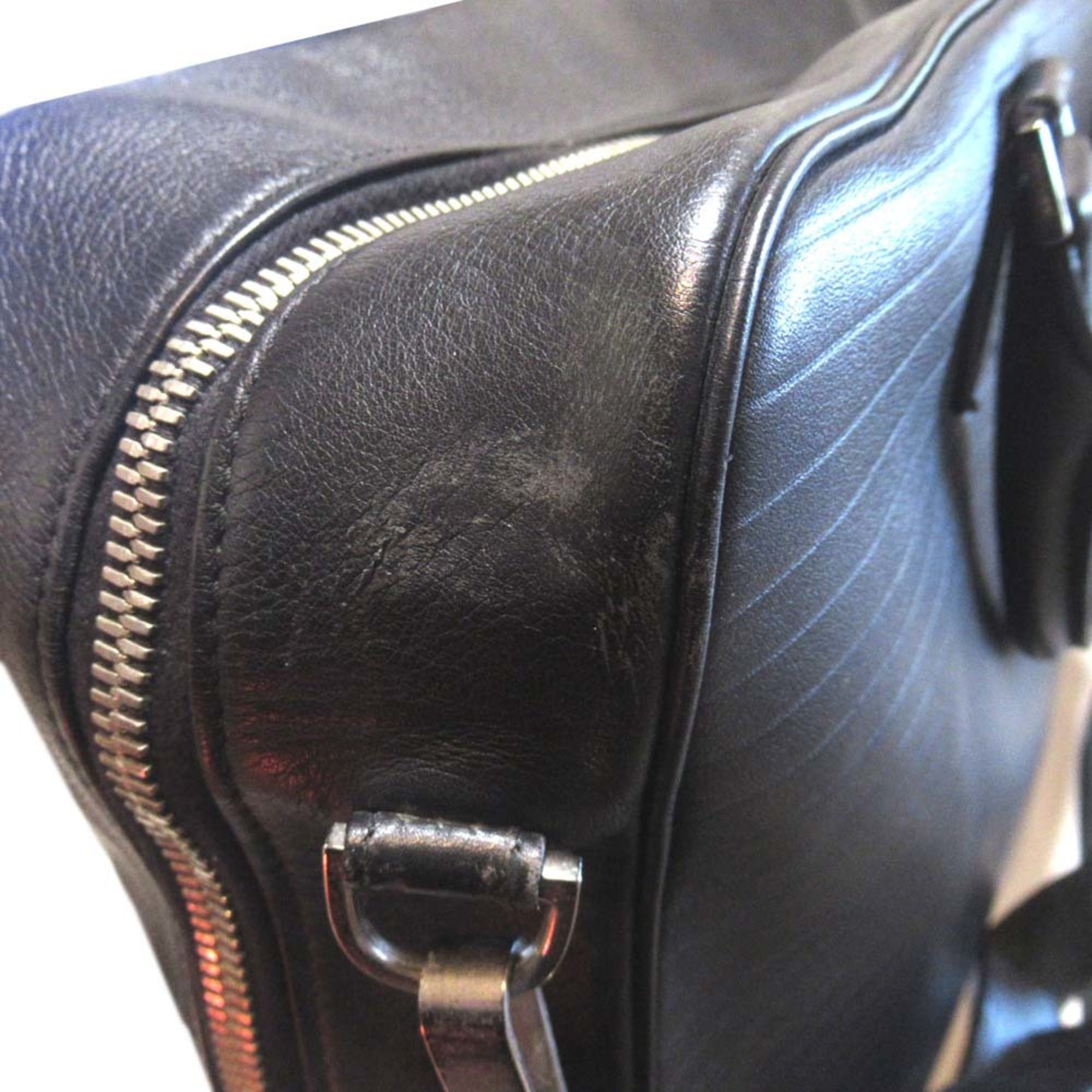 Dior Homme Black Briefcase Handbag (Pre-Owned)