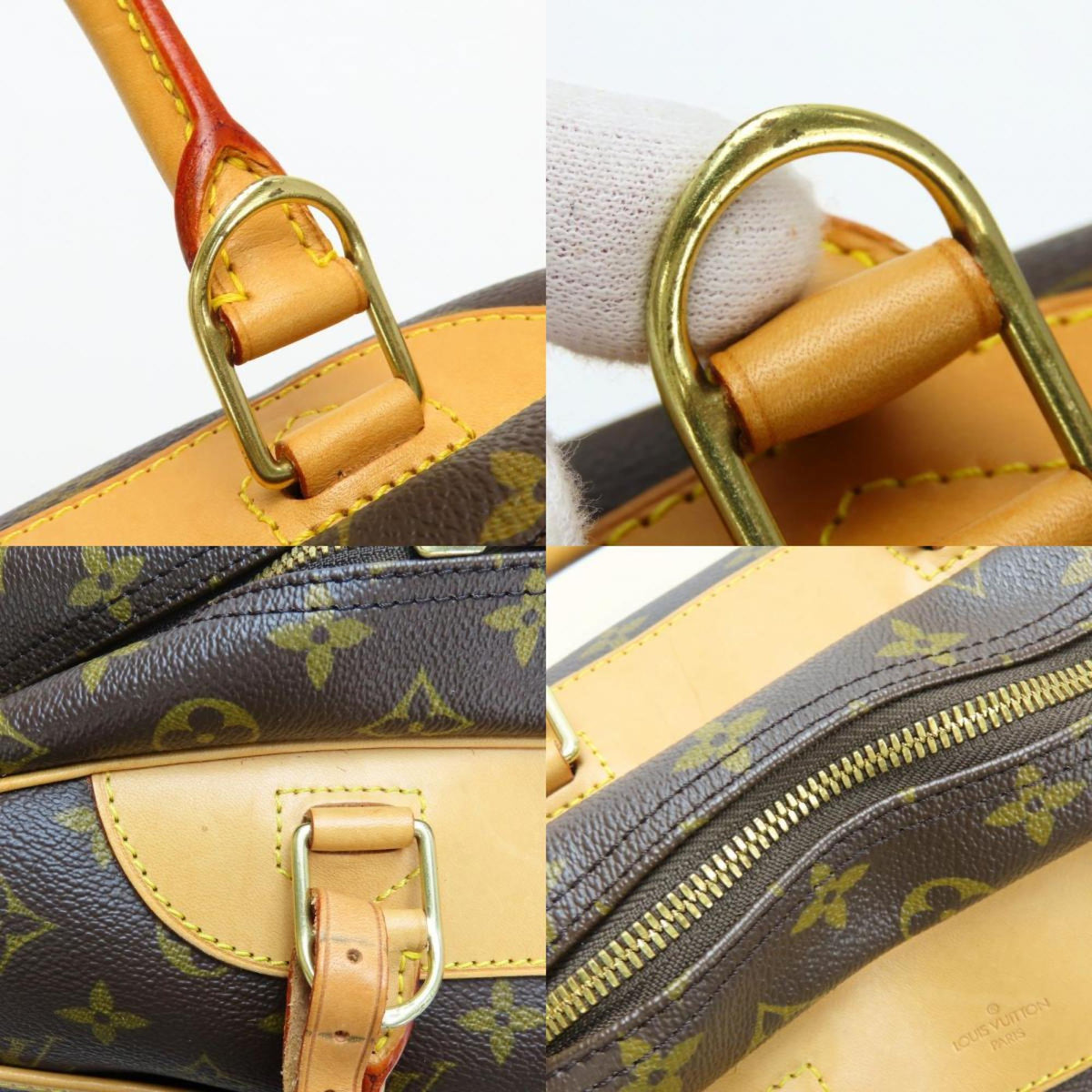 Louis Vuitton Brown Monogram Monogram Leather Handbag (Pre-Owned)