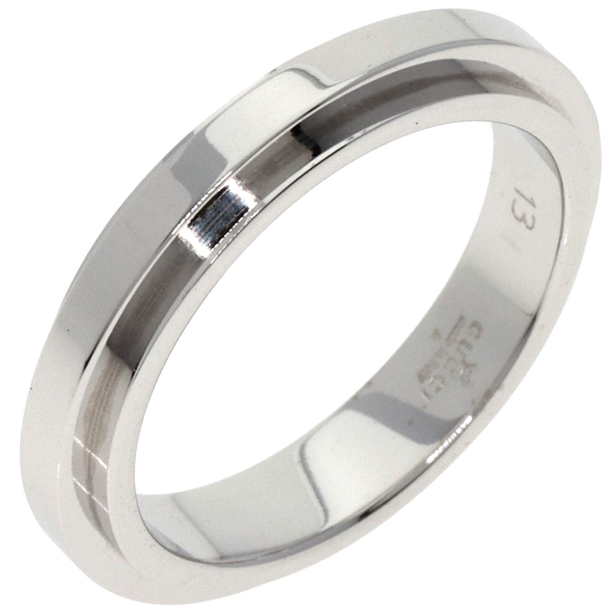 Gucci White Gold (18K) Band Ring (Pre-Owned)