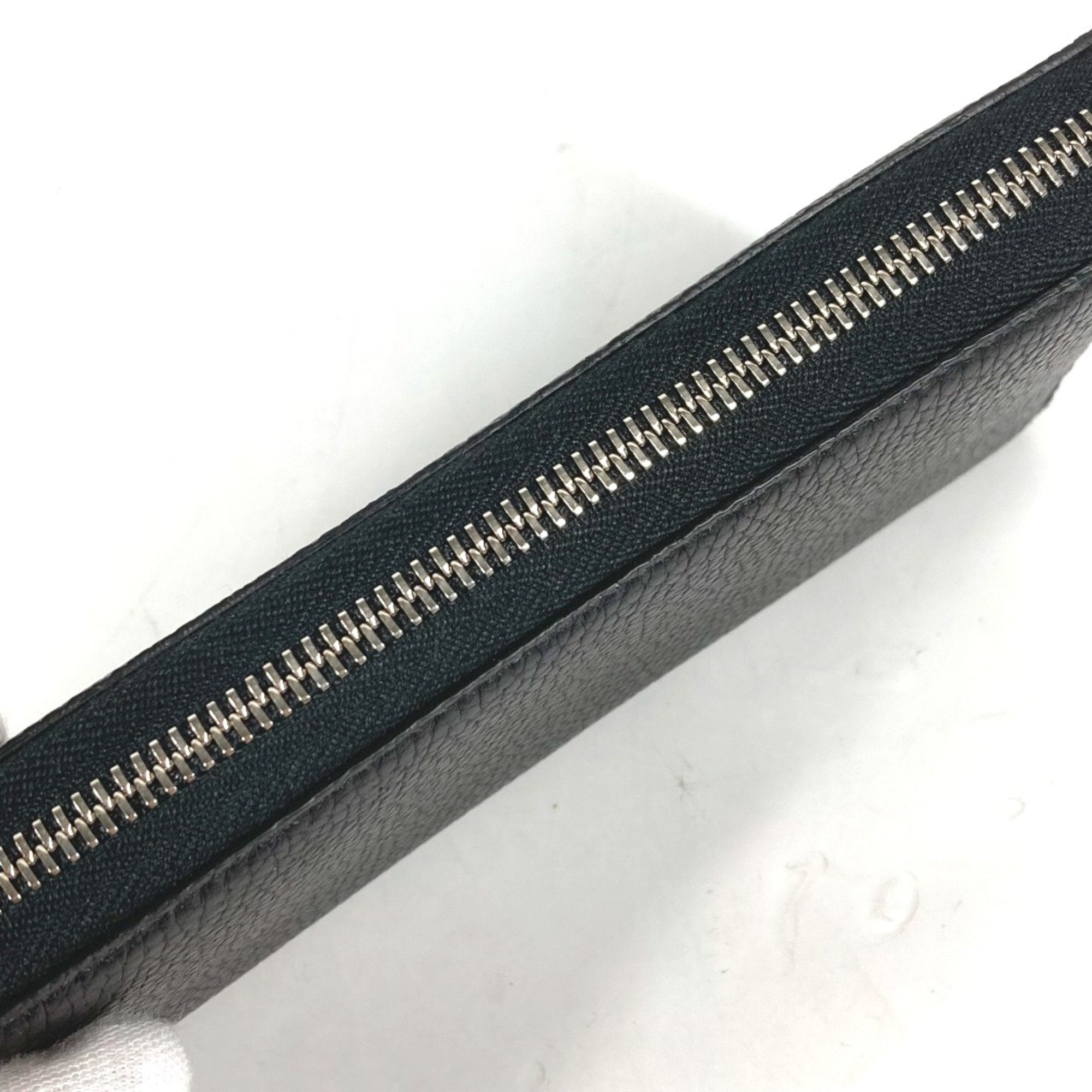 Gucci Black Leather Long Wallet (Bi-Fold) (Pre-Owned)