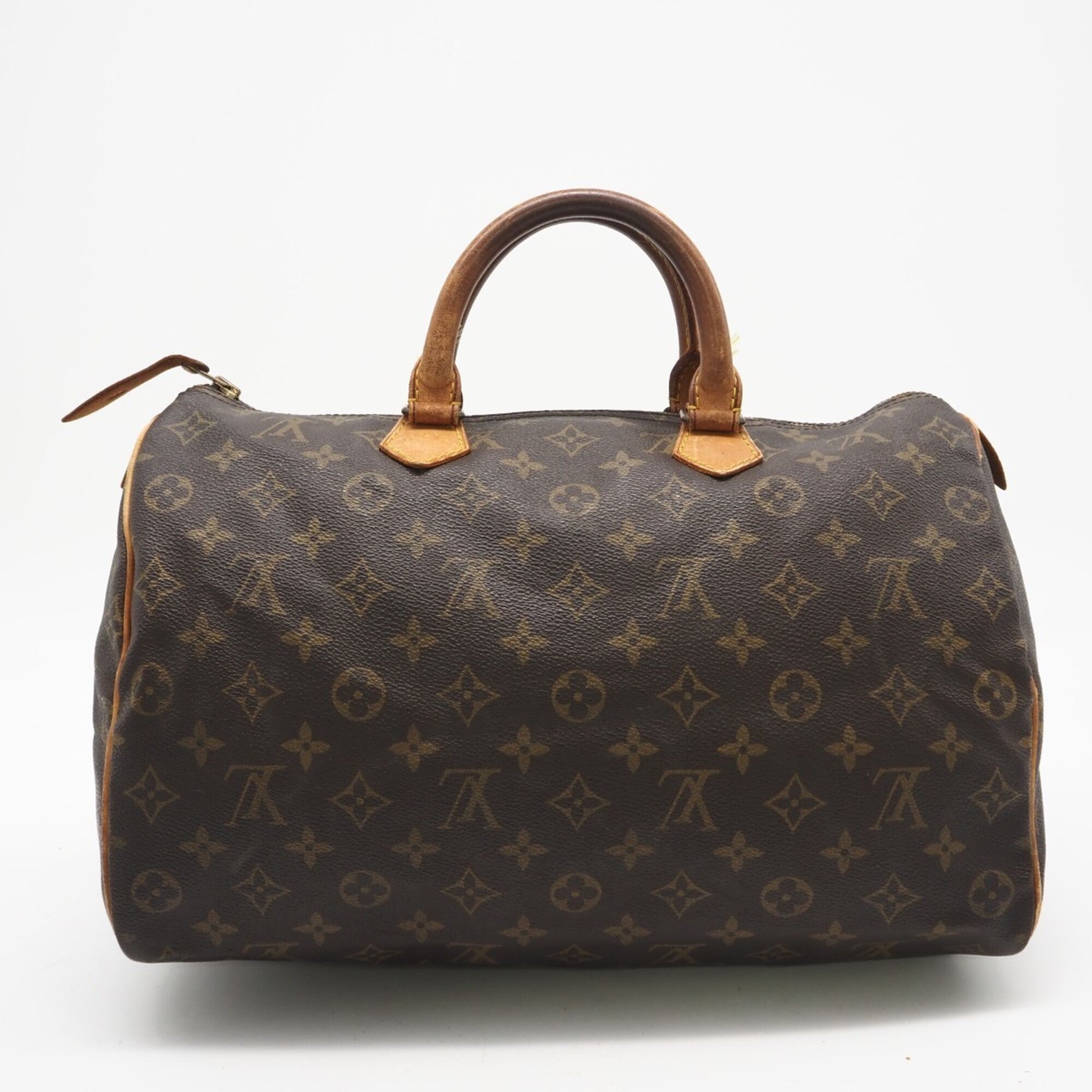 Louis Vuitton Brown Monogram Monogram Leather Handbag (Pre-Owned)
