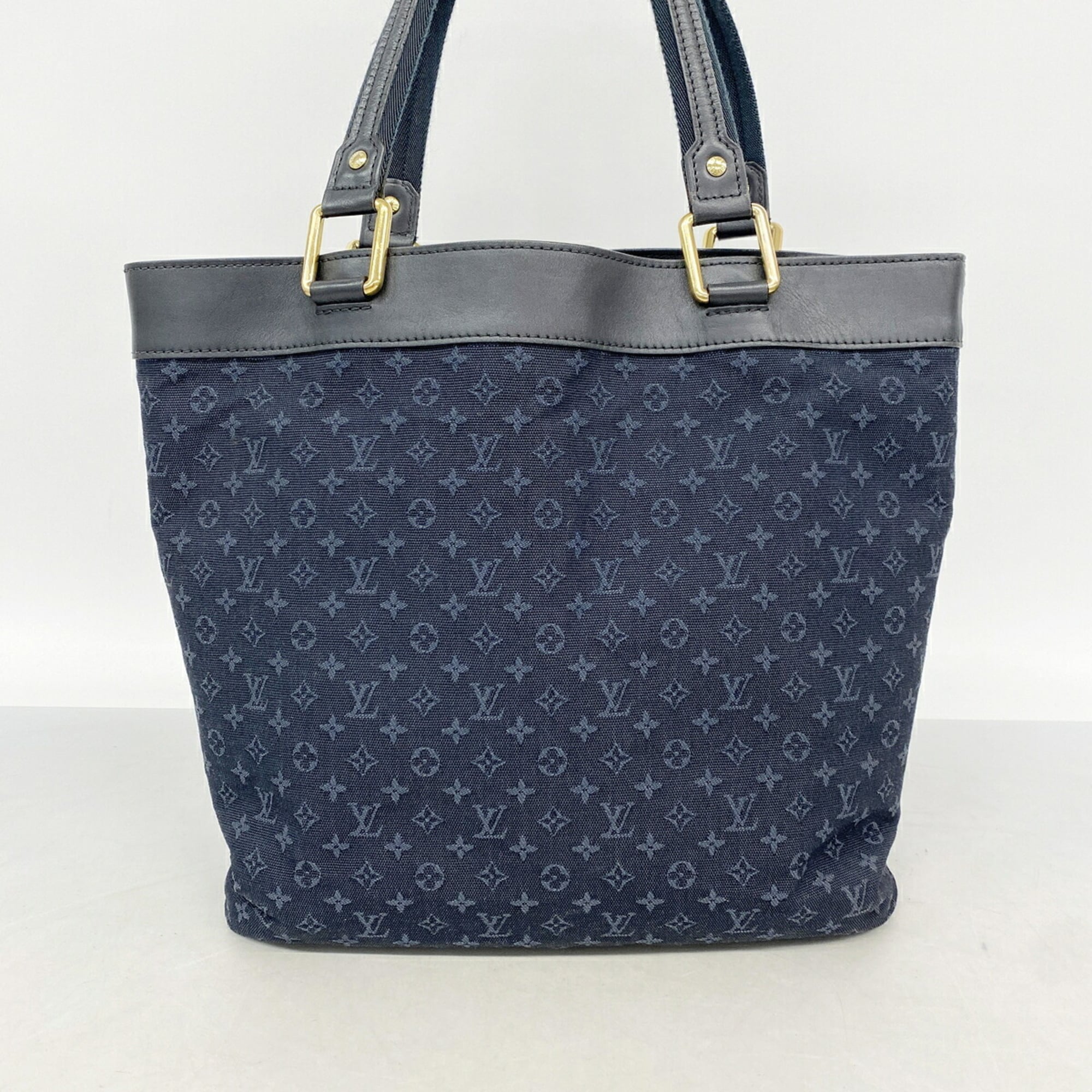 Louis Vuitton Tst Blue Tote Bag (Pre-Owned)