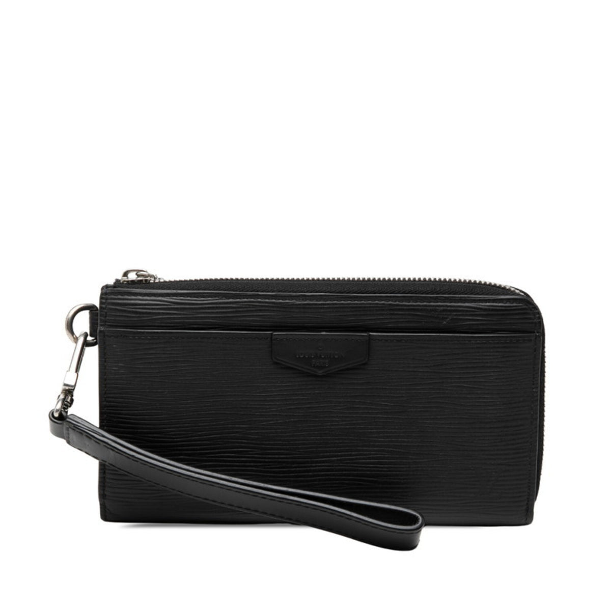 Louis Vuitton Epi Black Noir Leather Long Wallet (Bi-Fold) (Pre-Owned)