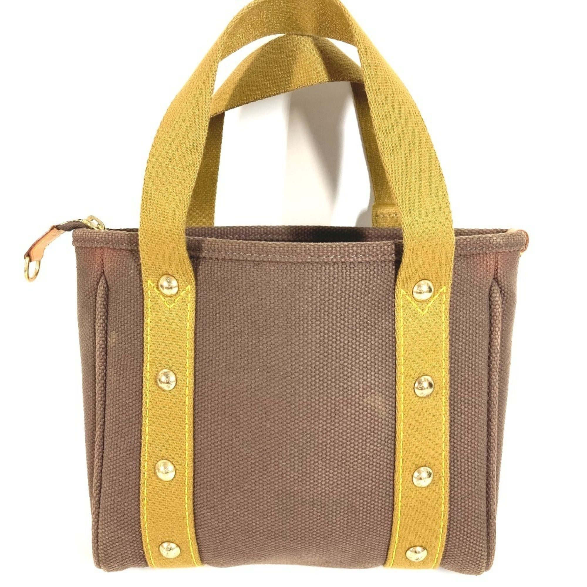 Louis Vuitton Brown Canvas Tote Bag (Pre-Owned)
