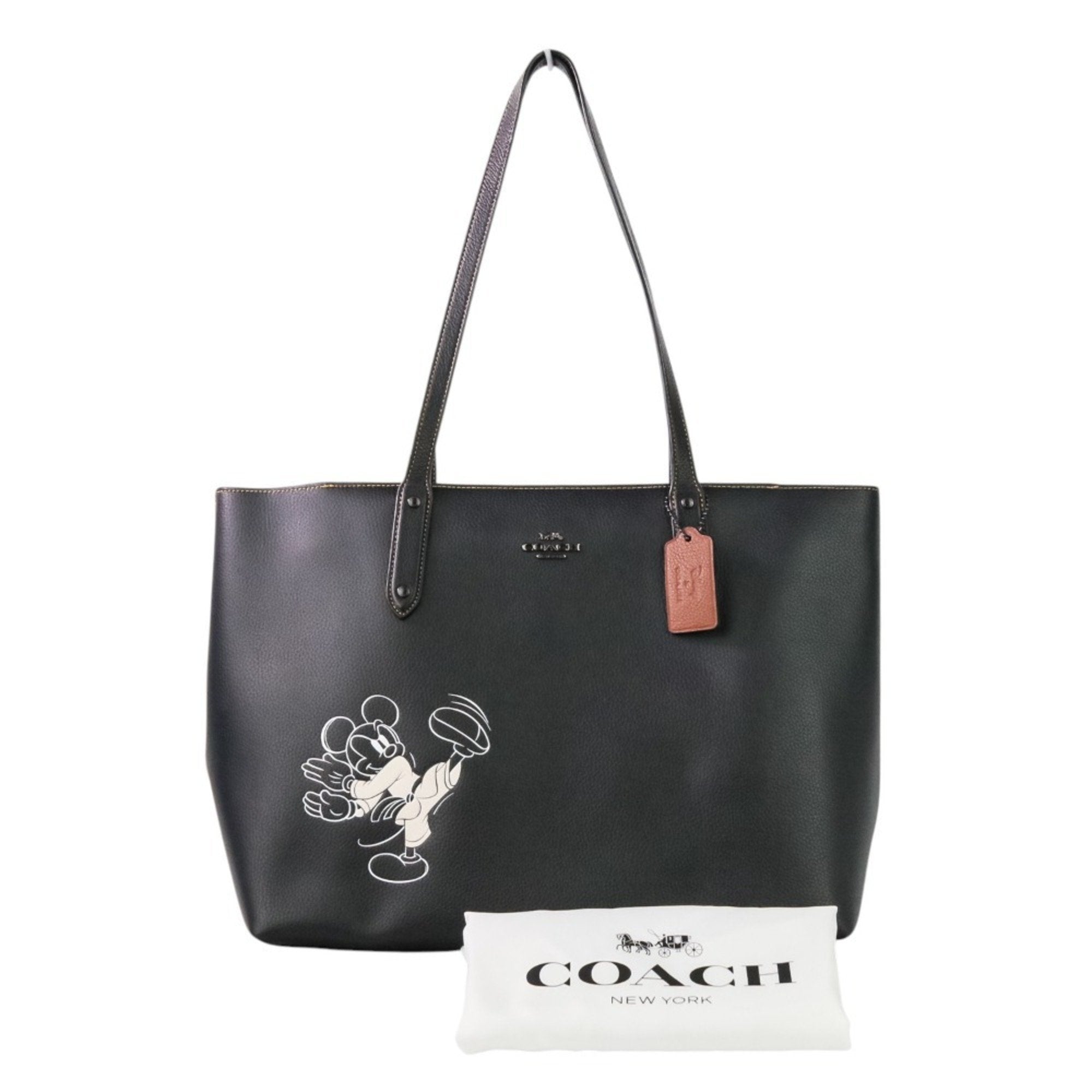 Coach Black Tote Bag (Pre-Owned)