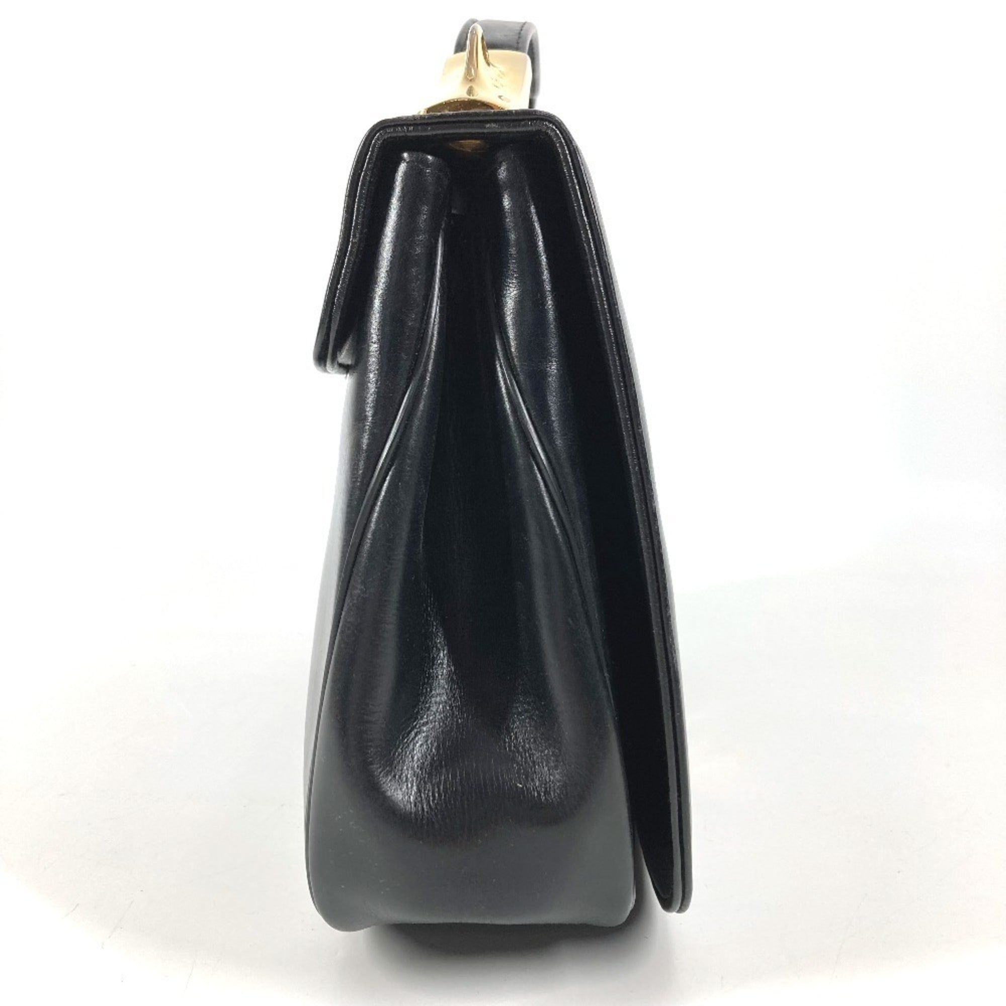 Christian Dior Black Leather Handbag (Pre-Owned)