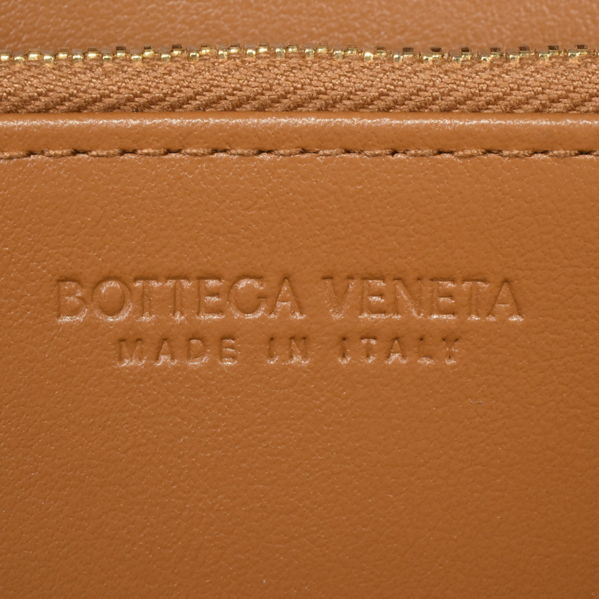 Bottega Veneta Intrecciato Brown Leather Long Wallet (Bi-Fold) (Pre-Owned)
