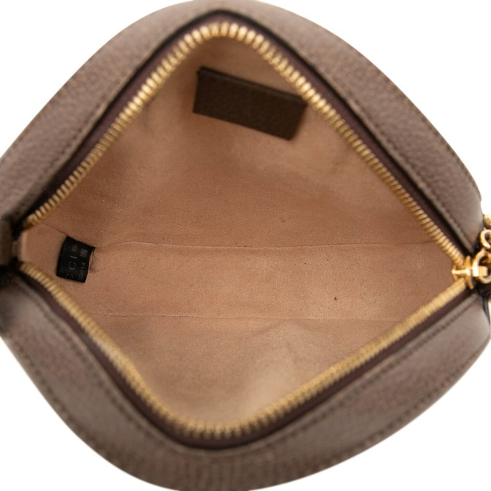 Gucci Beige Brown Pvc Leather Shoulder Bag (Pre-Owned)