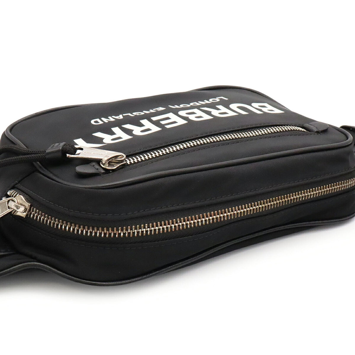 Burberry Black Nylon Pouch Sling Bag (Pre-Owned)