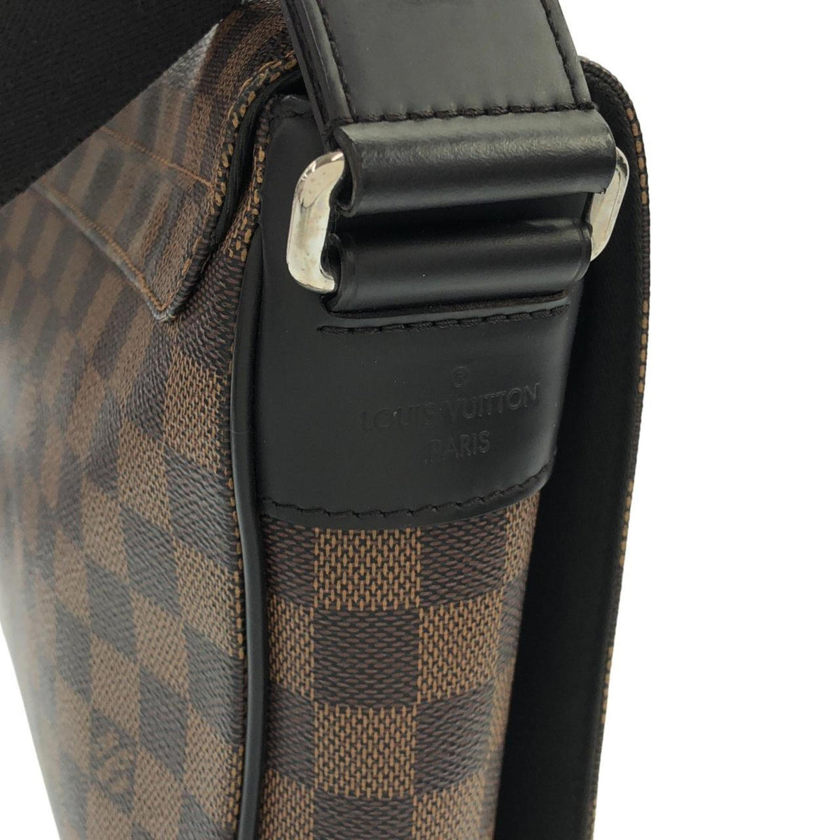 Louis Vuitton Ebene Coated Canvas Shoulder Bag (Pre-Owned)