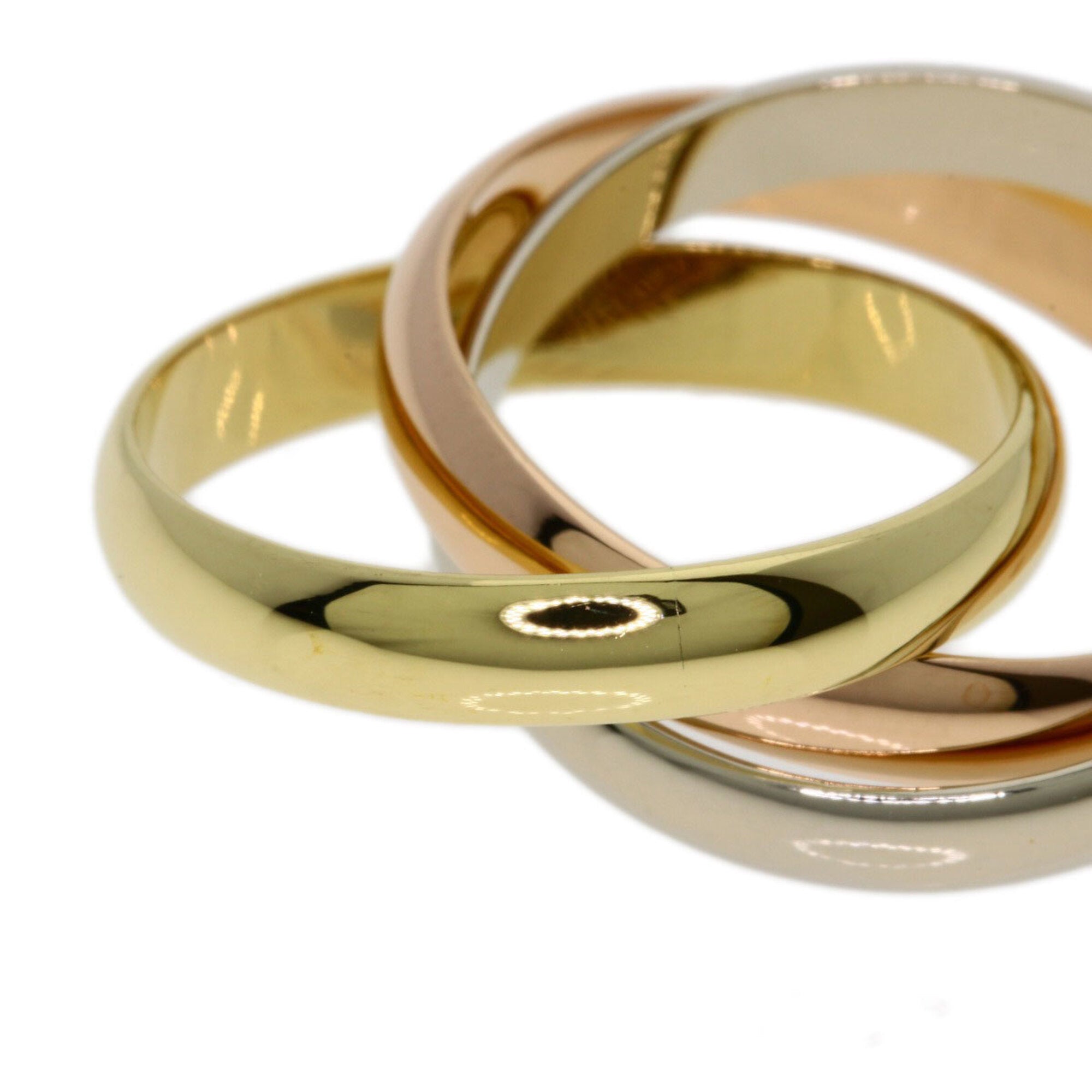 Cartier Yellow Gold (18K) Pink Gold (18K) White Gold (18K) Band Ring (Pre-Owned)