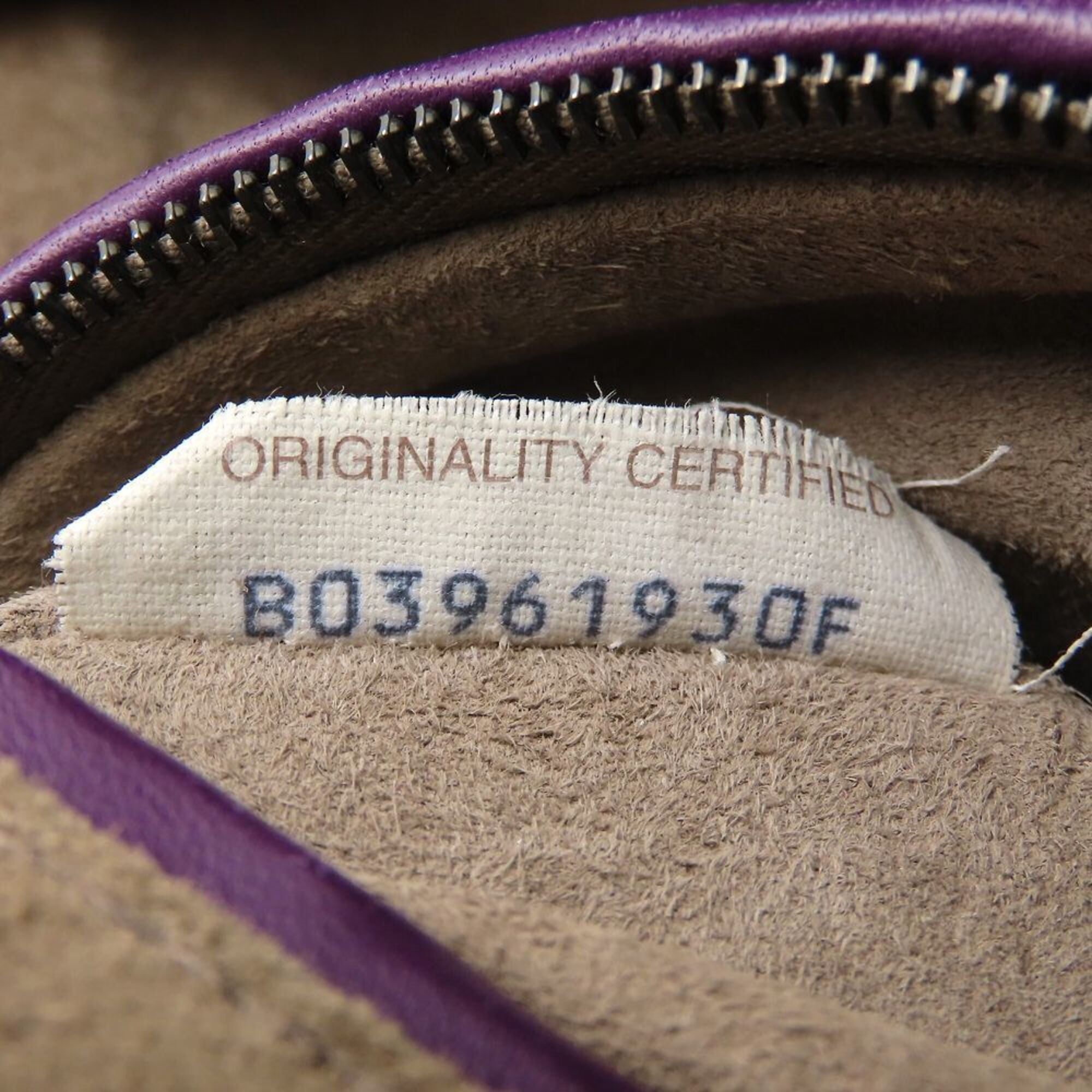Bottega Veneta Purple Leather Shoulder Bag (Pre-Owned)