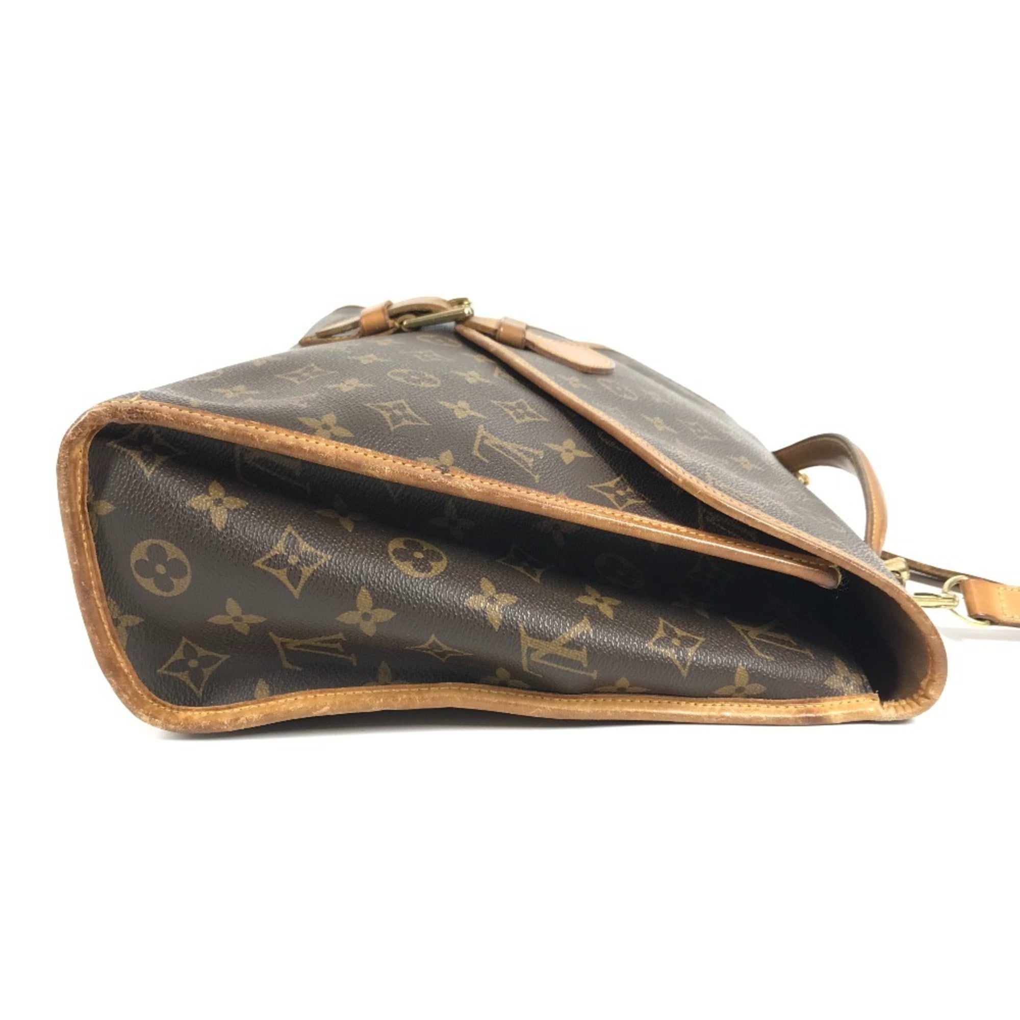 Louis Vuitton Brown Monogram Handbag Shoulder Bag (Pre-Owned)