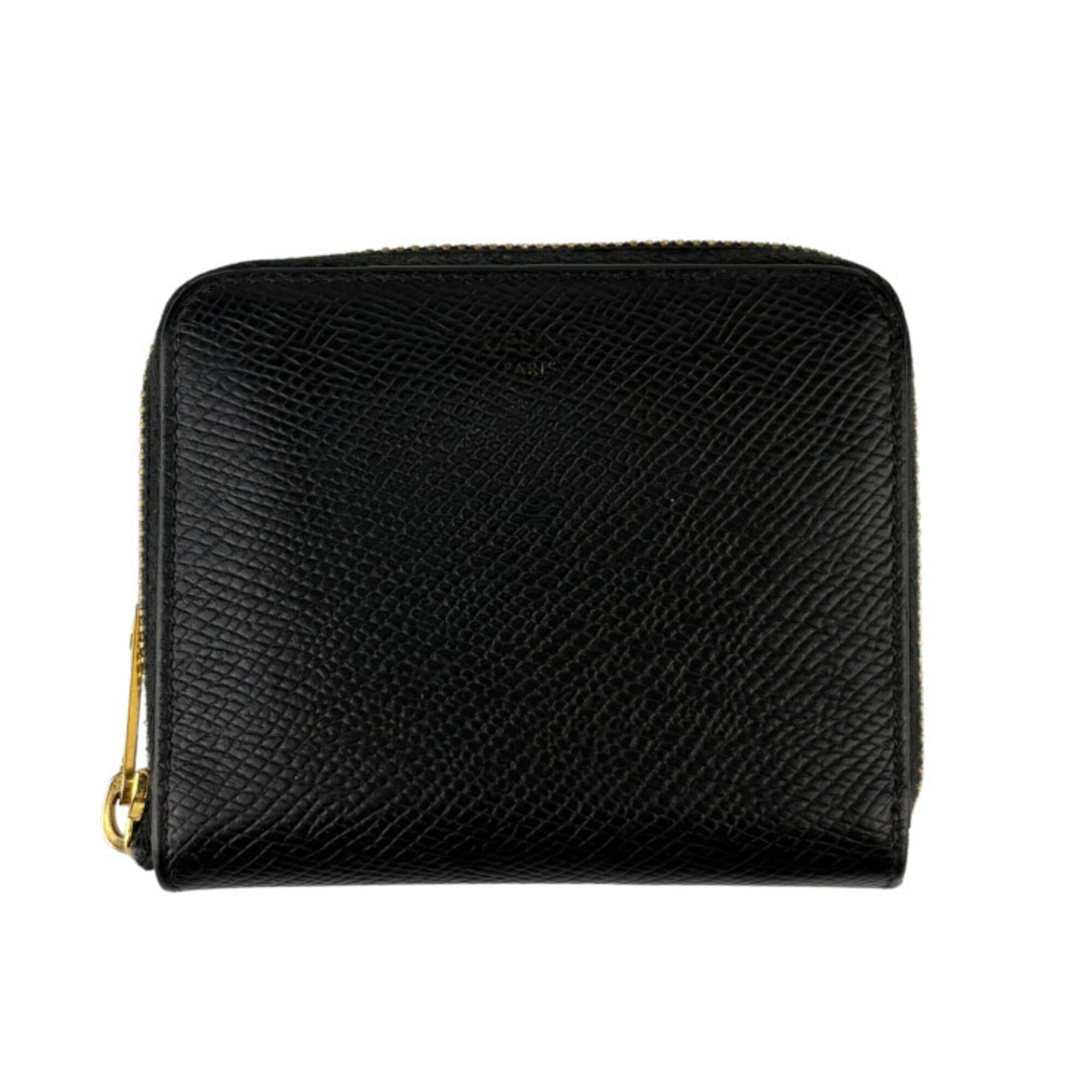 Celine Black Leather Wallet (Bi-Fold) (Pre-Owned)