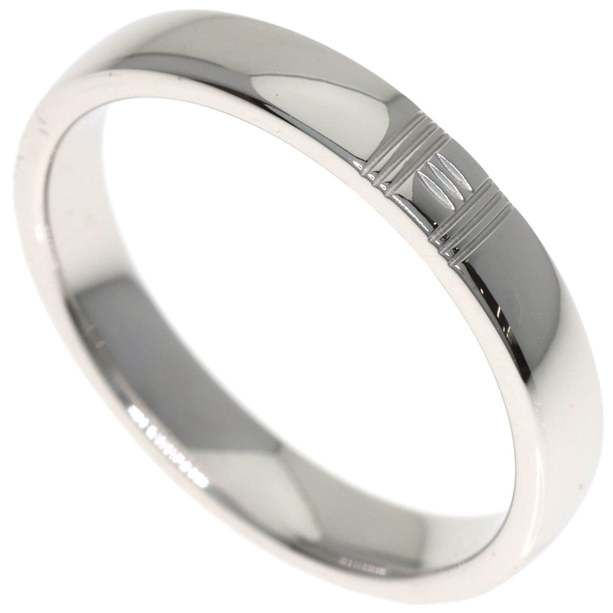 Hermes White Gold (18K) Band Ring (Pre-Owned)