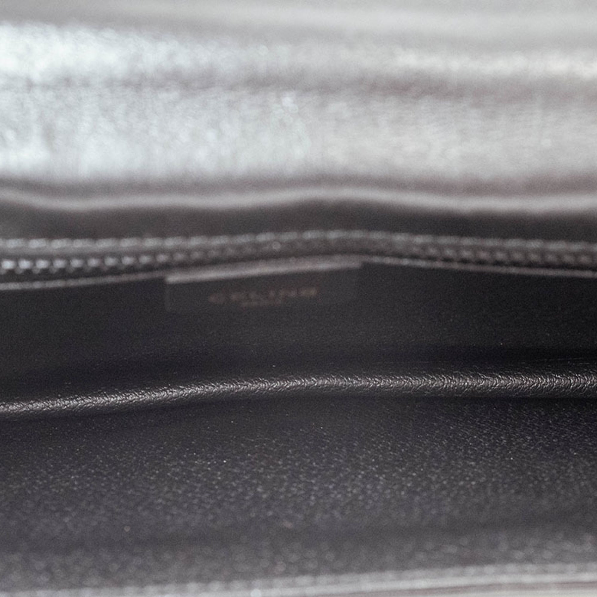 Celine Black Leather Shoulder Bag (Pre-Owned)