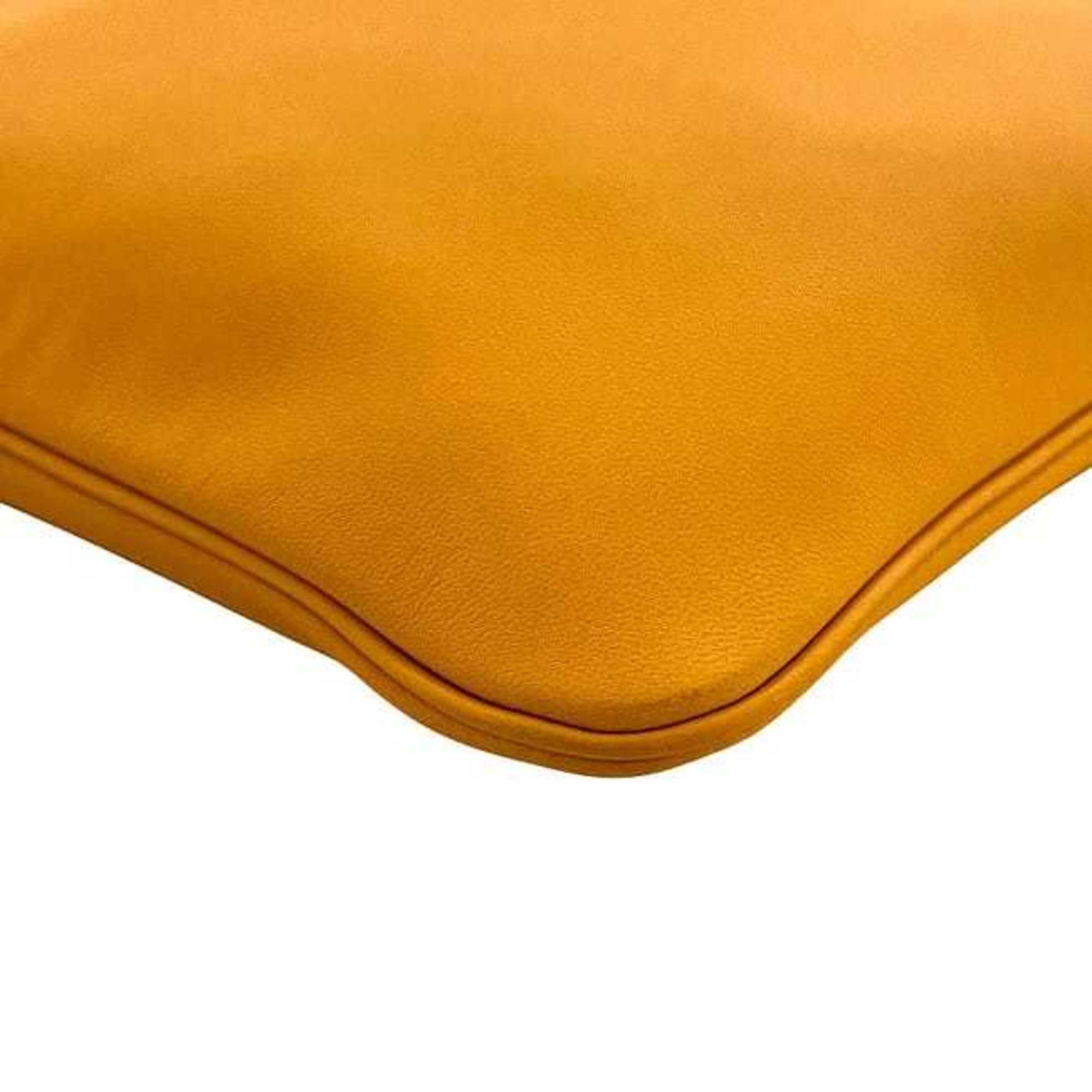 Hermes Yellow Leather Swift Leather Shoulder Bag (Pre-Owned)