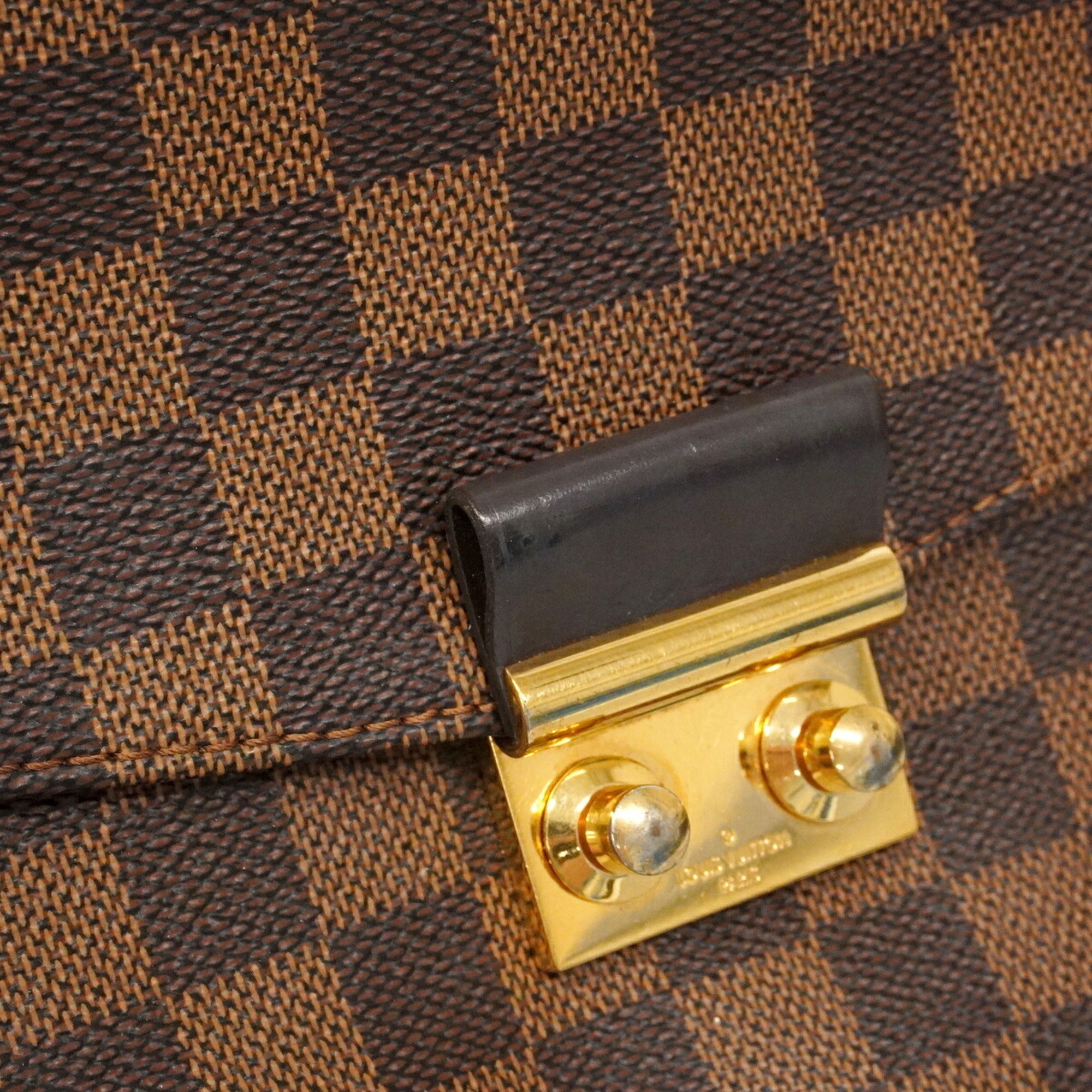 Louis Vuitton Ebene Handbag (Pre-Owned)