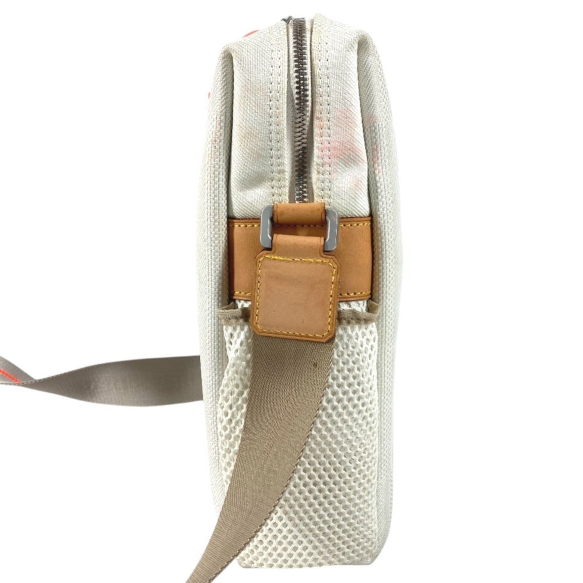 Louis Vuitton Orange White Damier Geant Pochette Shoulder Bag (Pre-Owned)