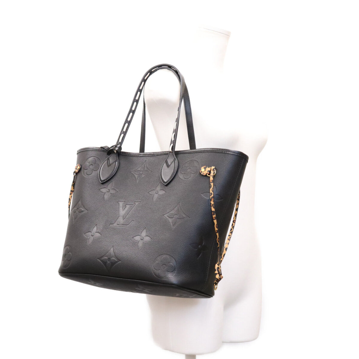 Louis Vuitton Black Monogram Empreinte Tote Bag (Pre-Owned)