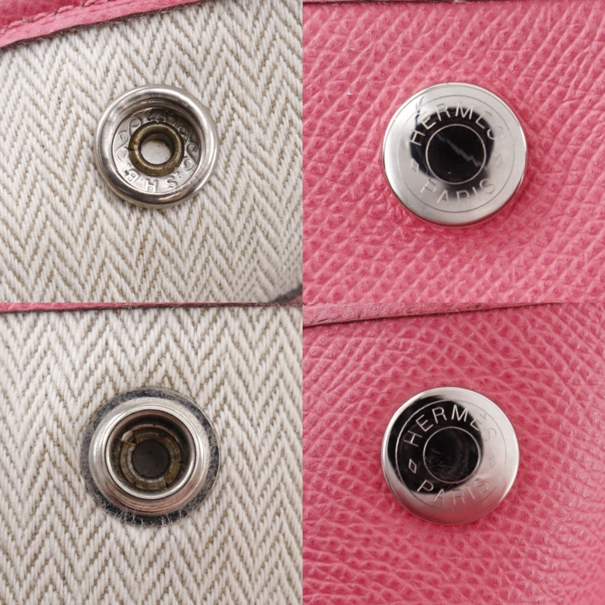 Hermes Pink Epsom Leather Tote Bag (Pre-Owned)