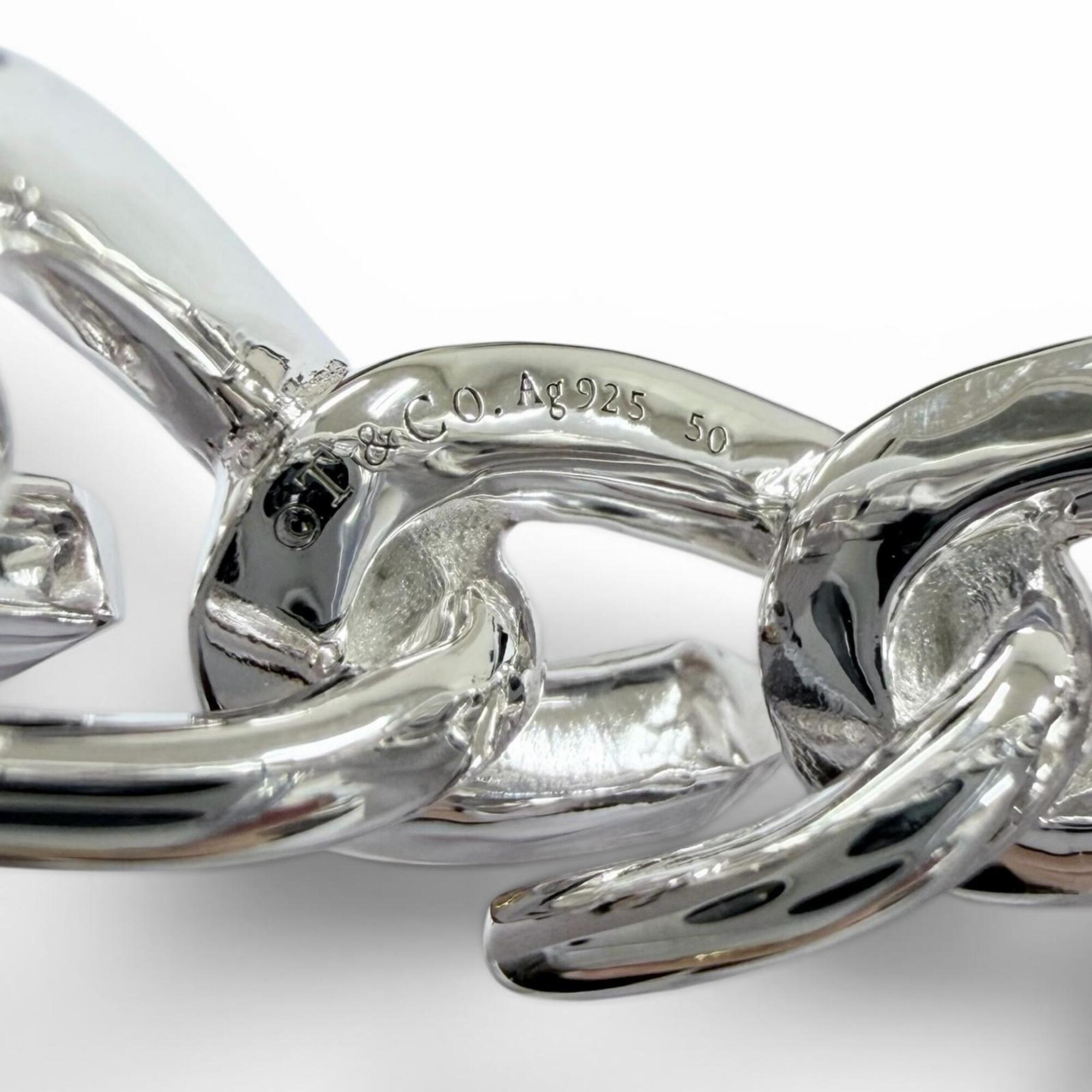 Tiffany Silver Silver 925 Band Ring (Pre-Owned)