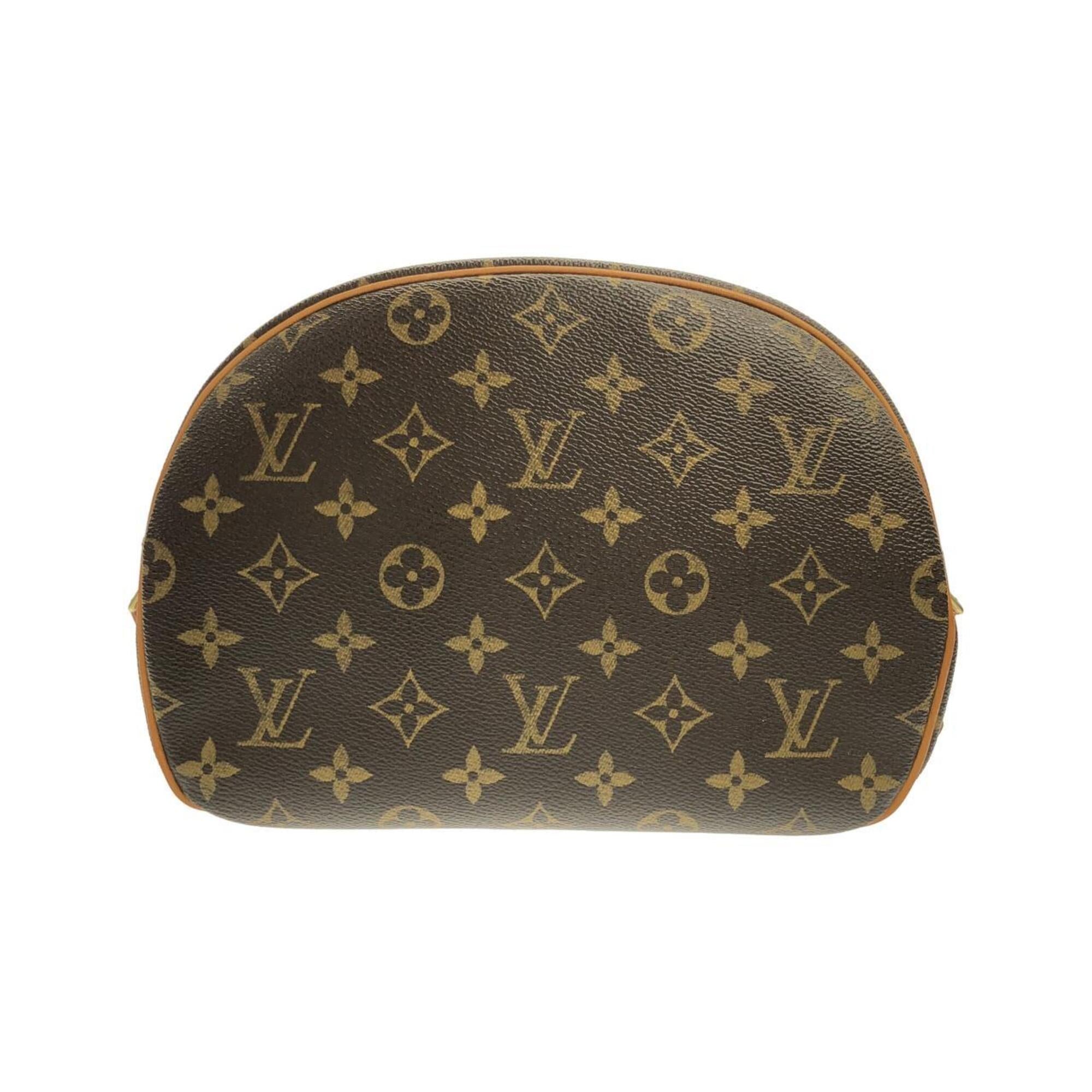 Louis Vuitton Marron Coated Canvas Shoulder Bag (Pre-Owned)