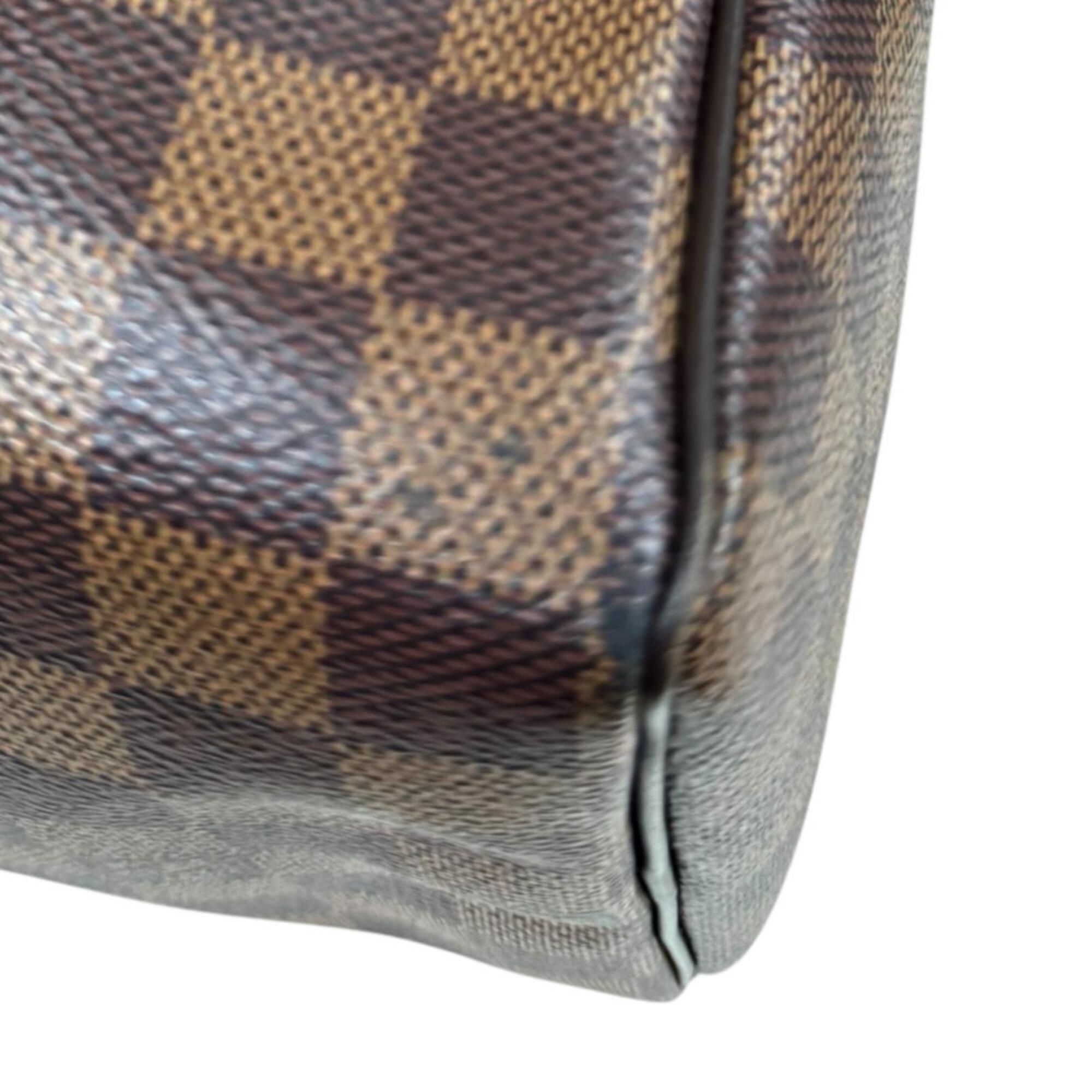 Louis Vuitton Damier Brown Damier Canvas Handbag (Pre-Owned)