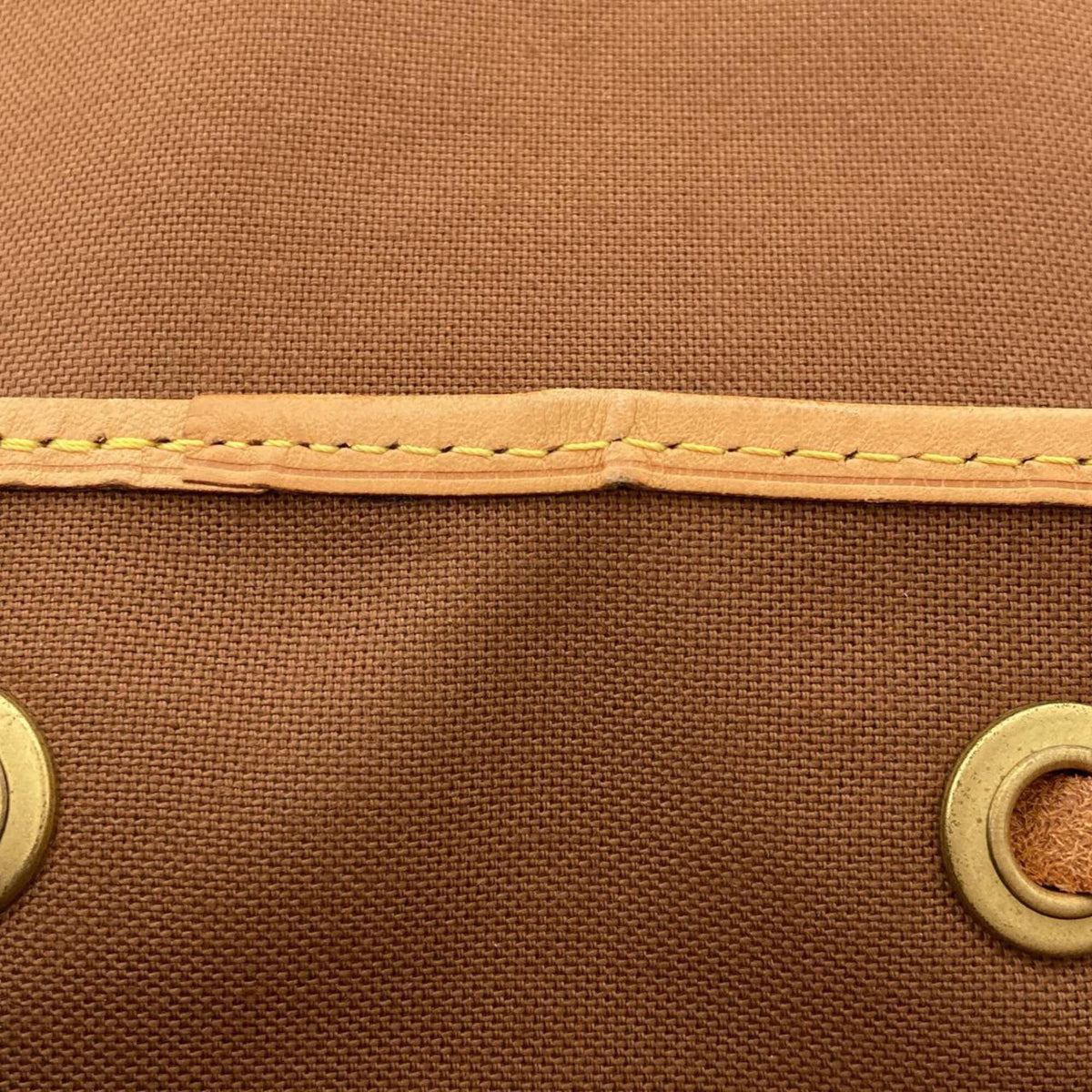 Louis Vuitton Marron Coated Canvas Backpack (Pre-Owned)
