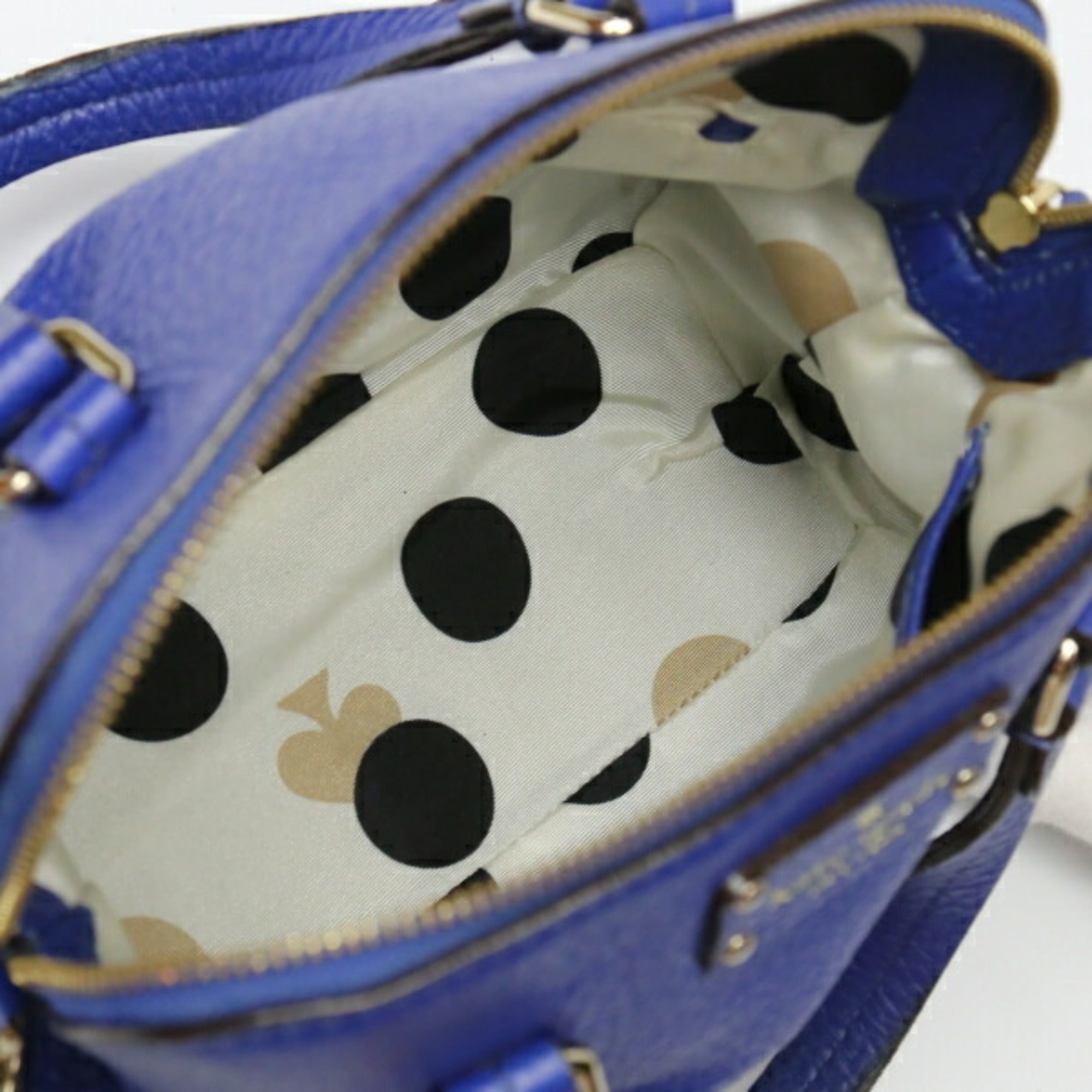 Kate Spade Blue Leather Handbag (Pre-Owned)