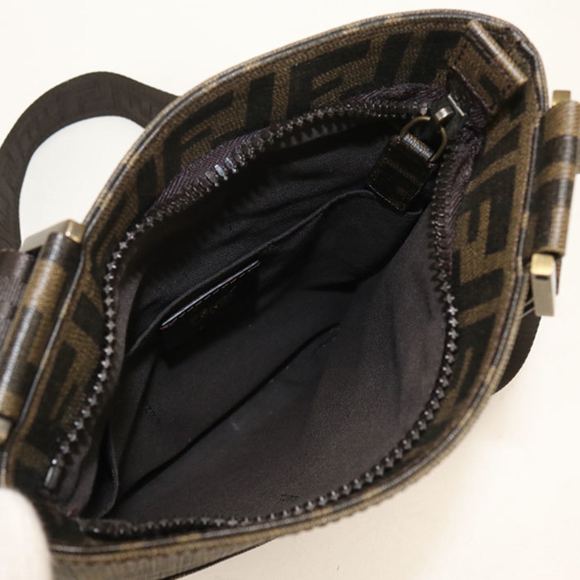 Fendi Brown Pvc Shoulder Bag (Pre-Owned)