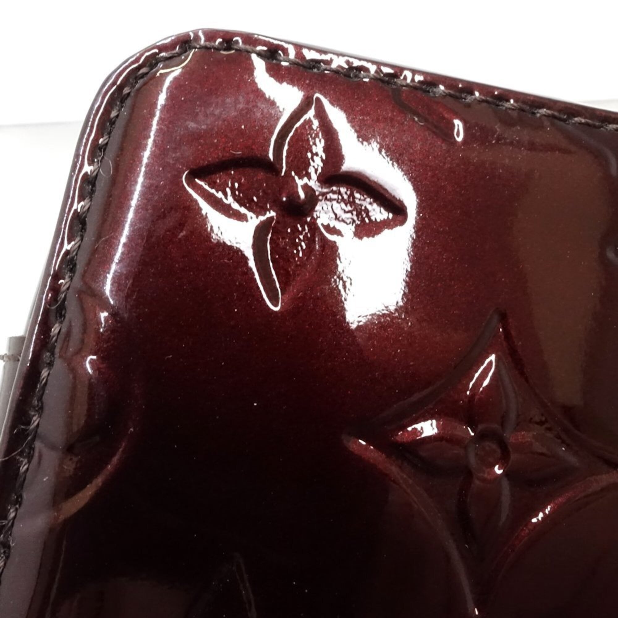 Louis Vuitton Amarante Monogram Vernis Pouch (Pre-Owned)