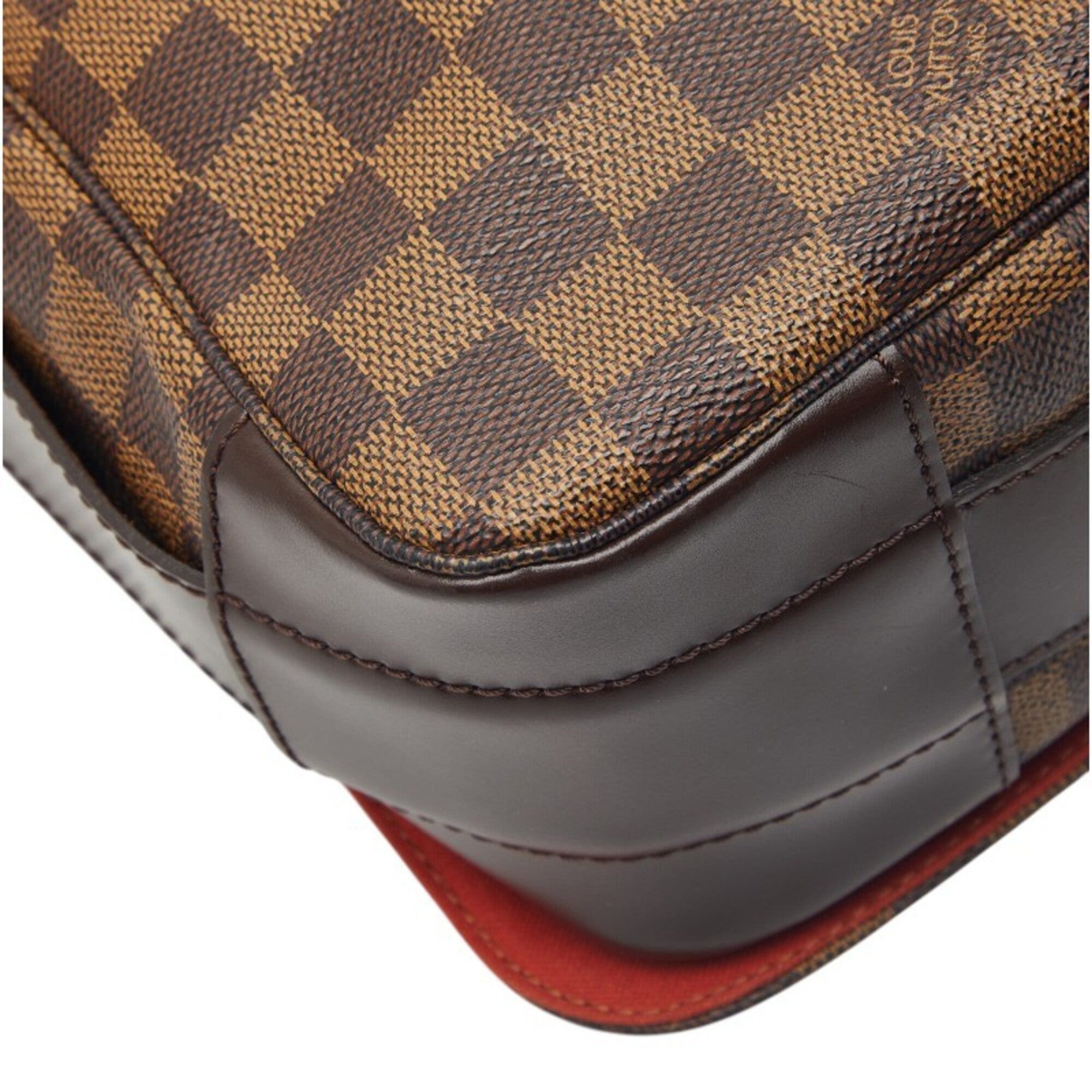 Louis Vuitton Brown Pvc Leather Shoulder Bag (Pre-Owned)